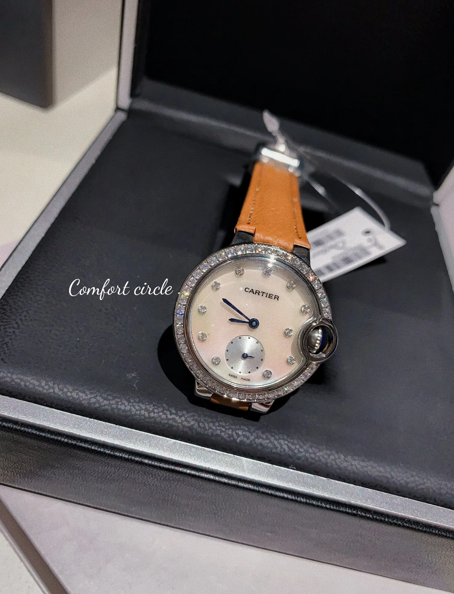 Часы Женские Cartier 1892294