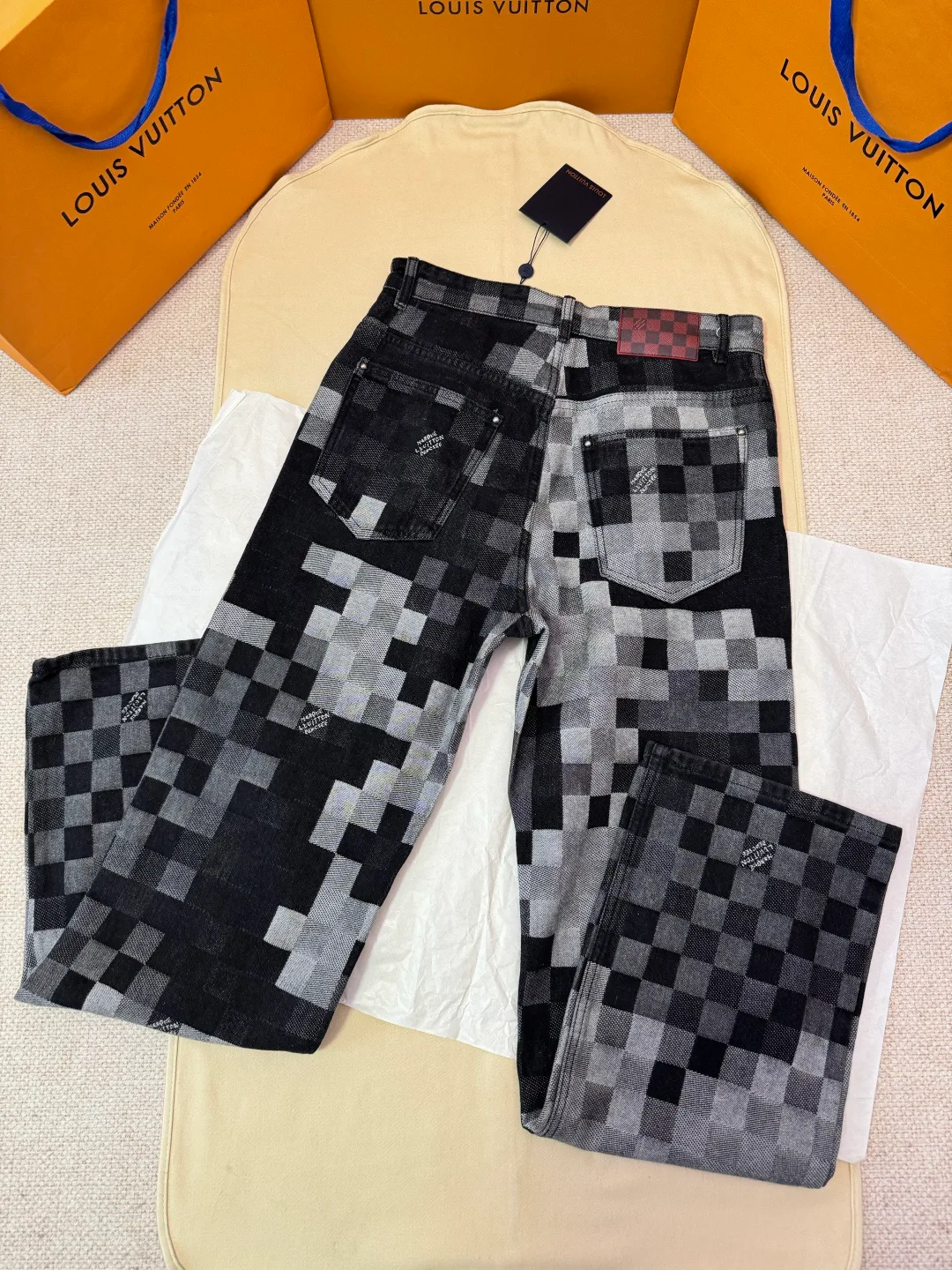 Джинсы Мужские Louis Vuitton 1624768