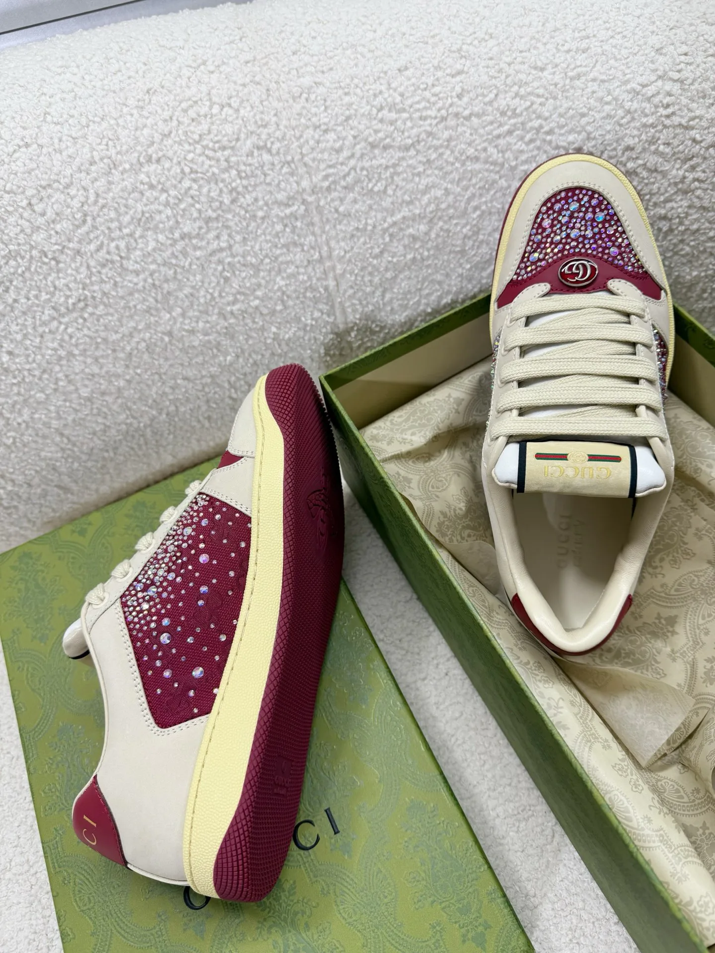 Кроссовки Женские Gucci 17451087