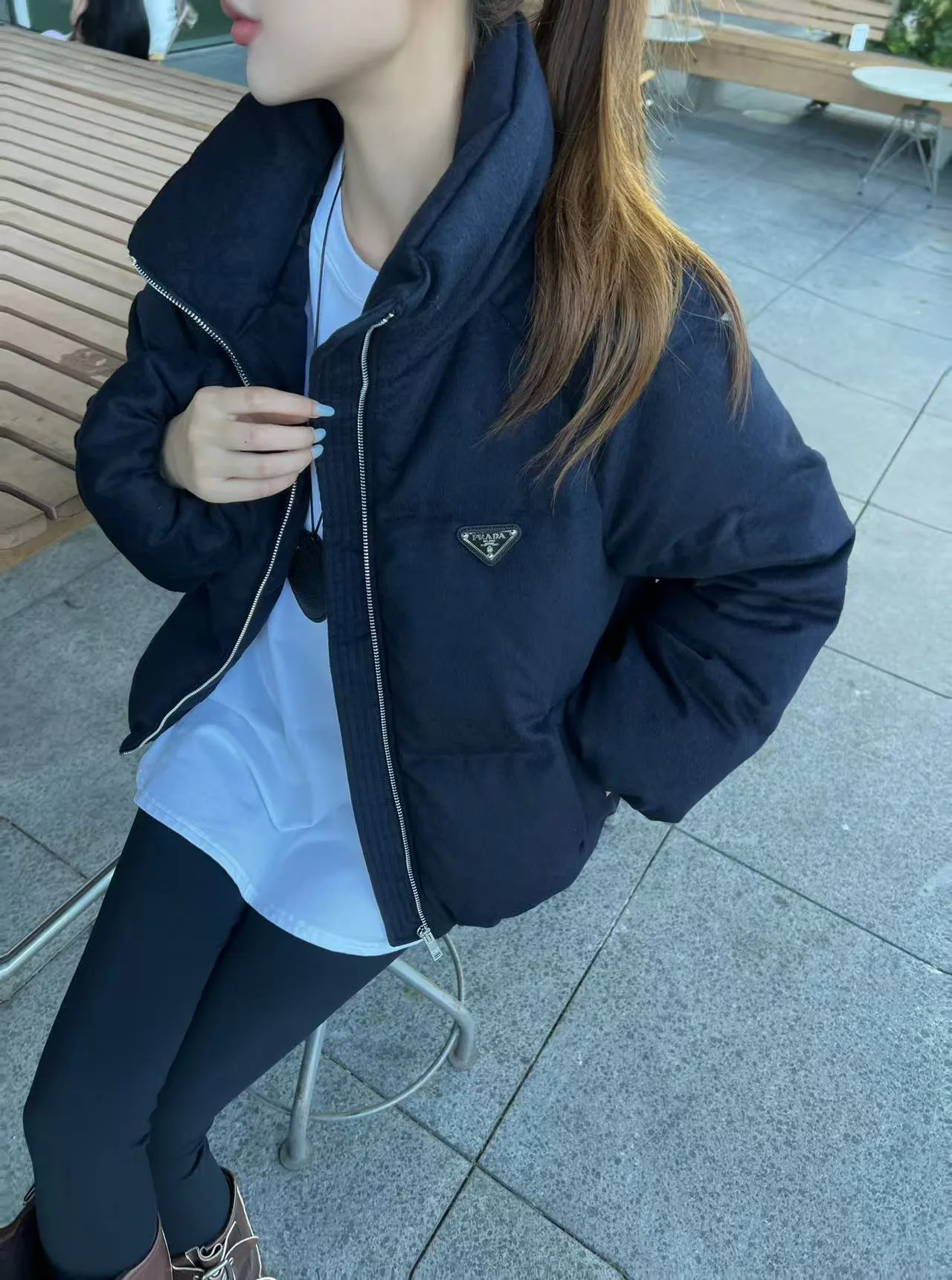 Куртки И Пуховики Женские Prada 18108053
