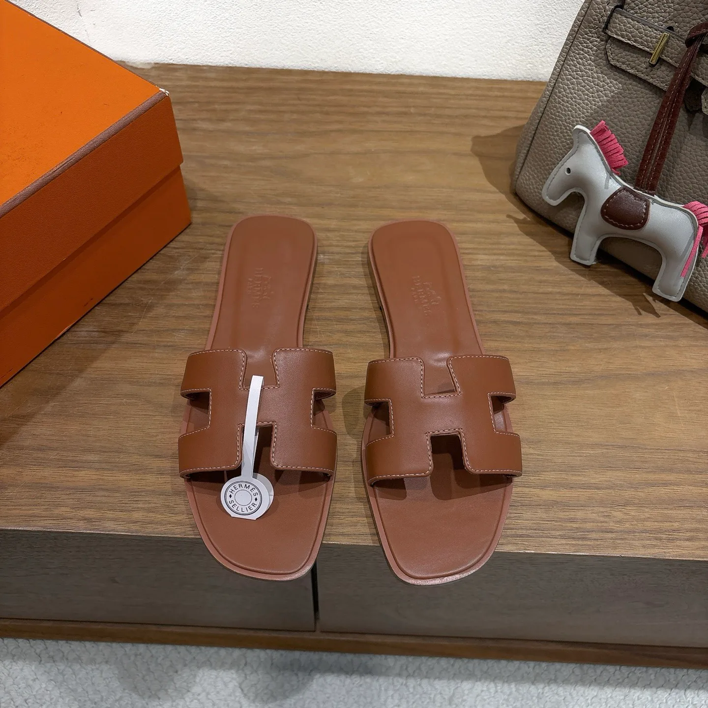 Шлепанцы Женские Hermes 873870