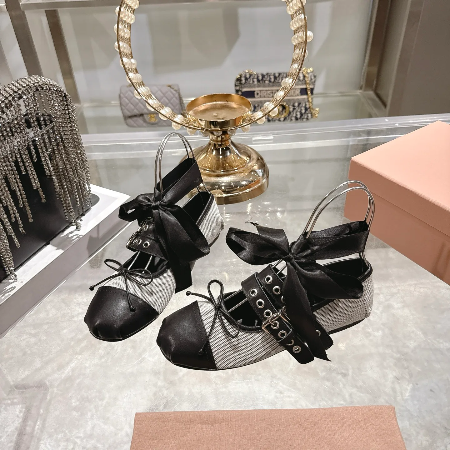 Балетки Женские Miu Miu 11893481