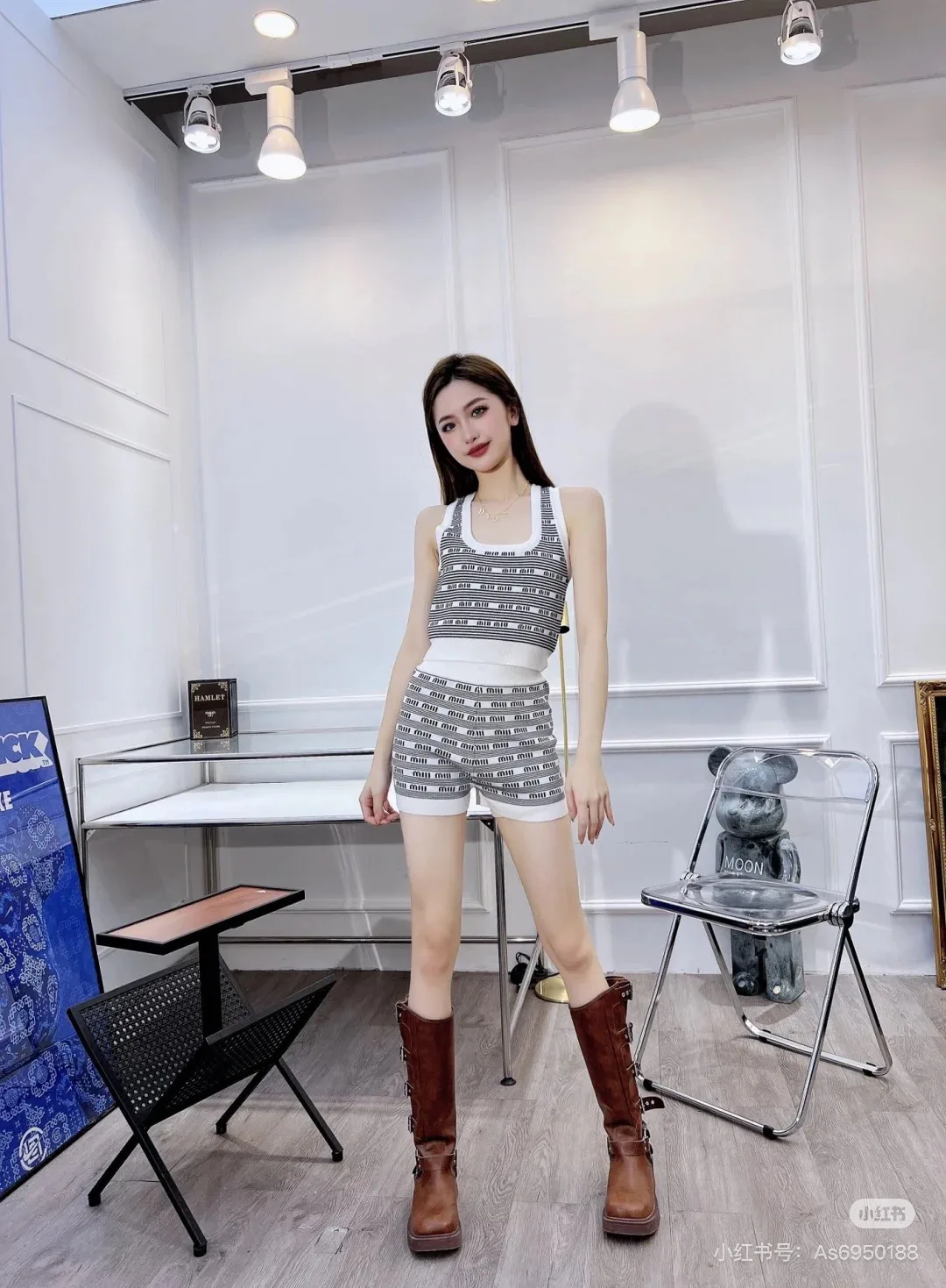 Шорты Женские Miu Miu 35480