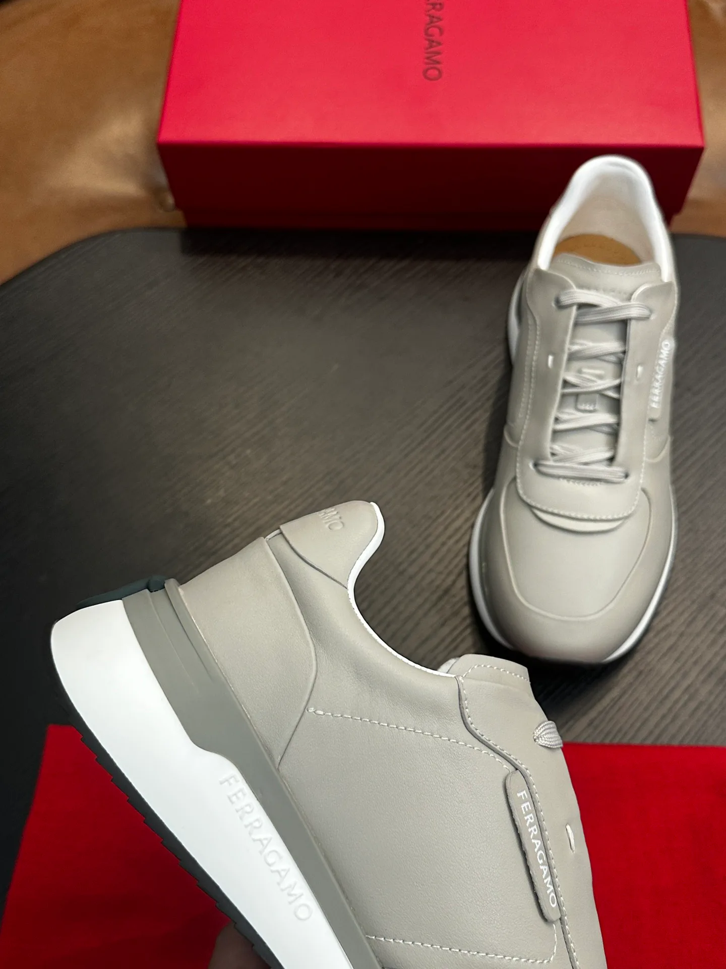 Кроссовки Мужские Salvatore Ferragamo 404986