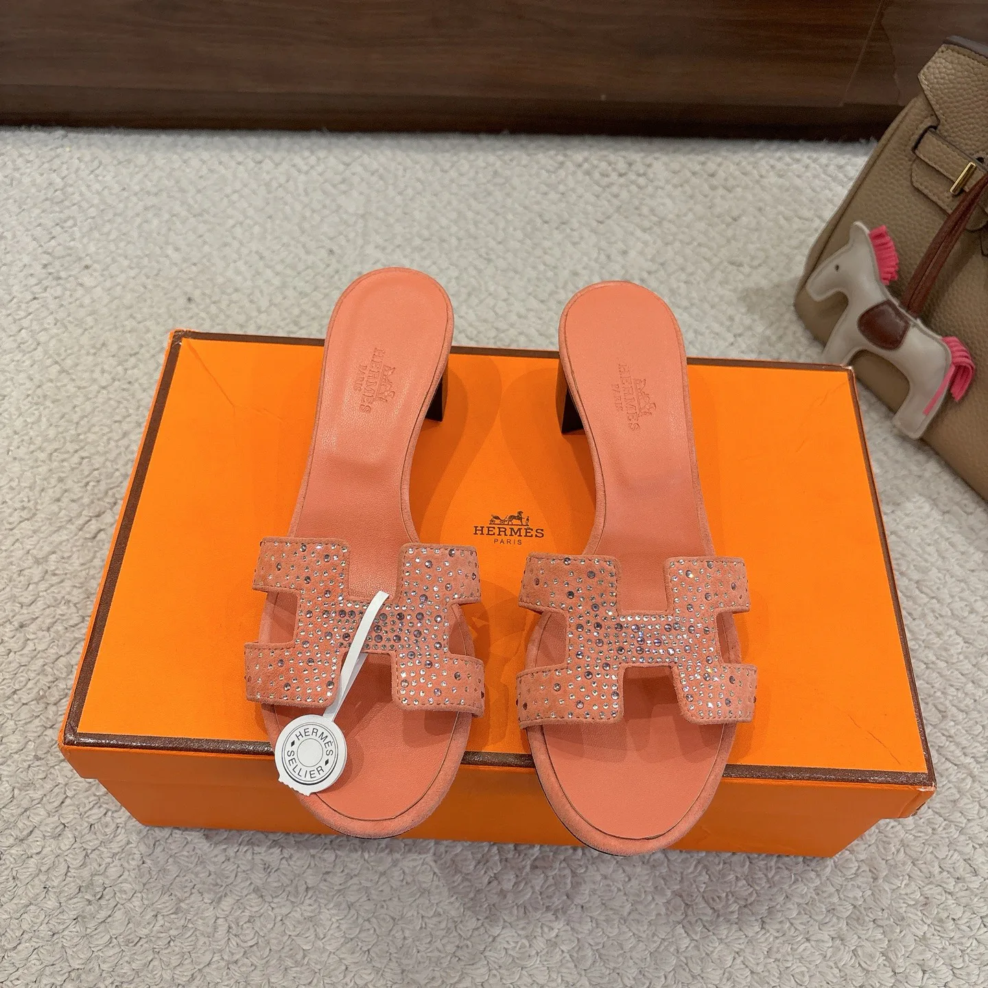 Шлепанцы Женские Hermes 11245950