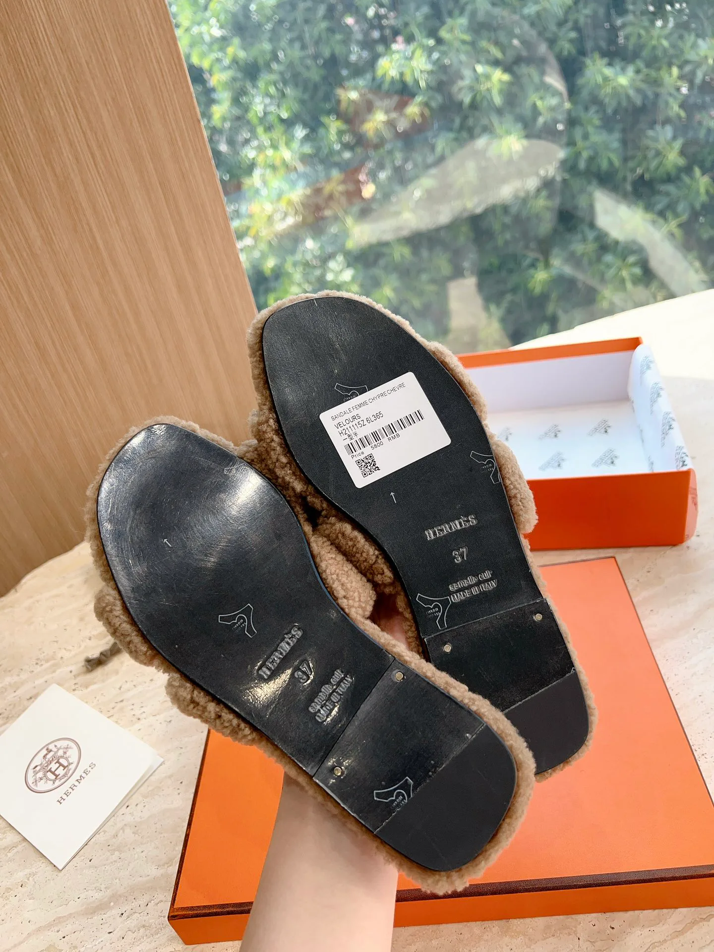 Тапочки Женские Hermes 18053286