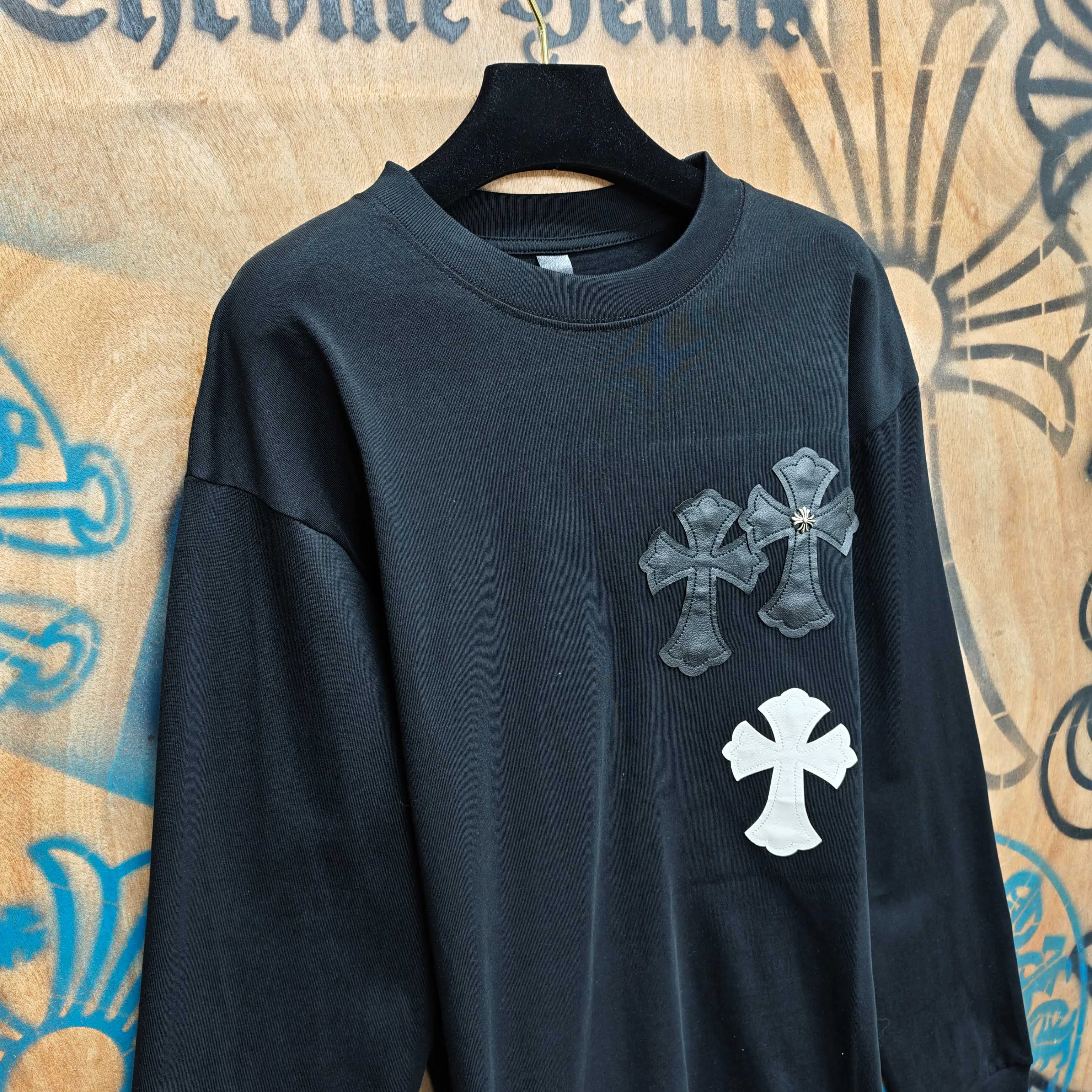 Лонгсливы Мужские Chrome Hearts 13311033