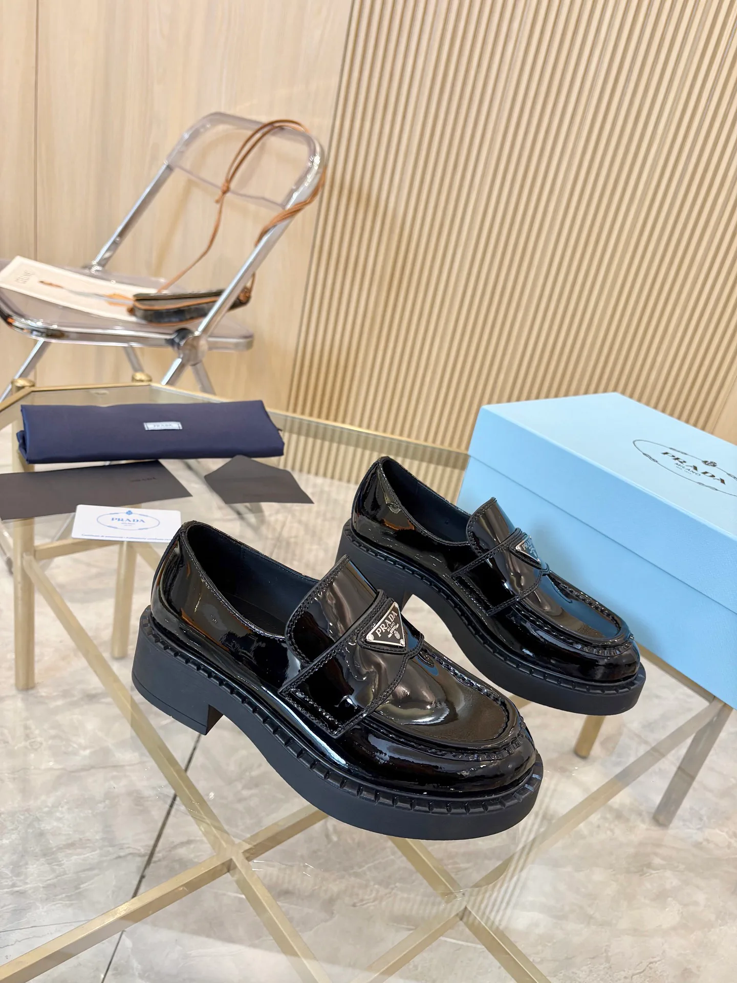 Лоферы И Мокасины Женские Prada 17524791