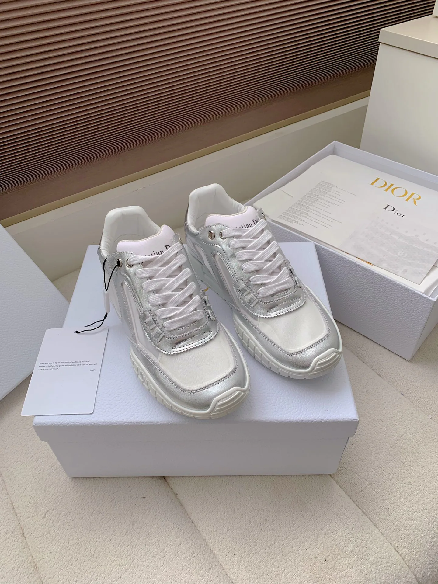 Кроссовки Женские Christian Dior 1284657