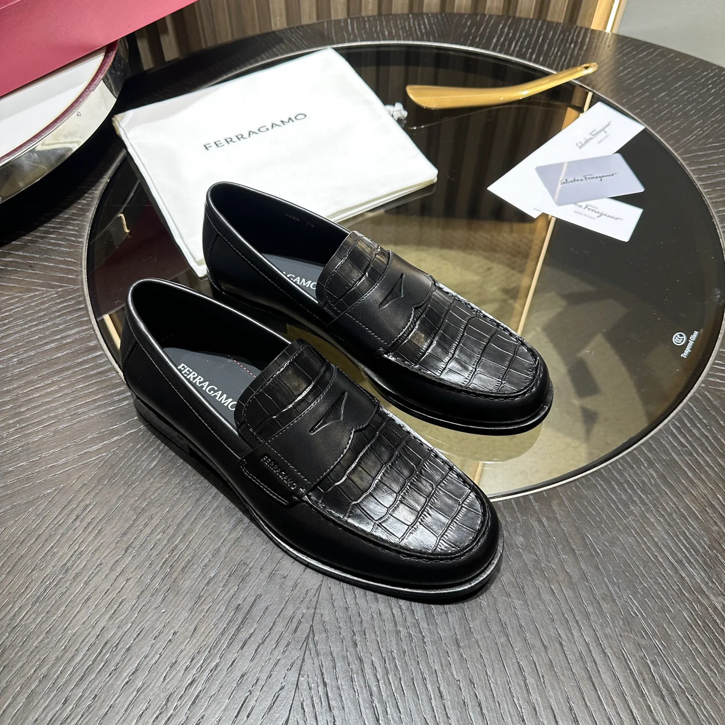Лоферы И Туфли Мужские Salvatore Ferragamo 18341649
