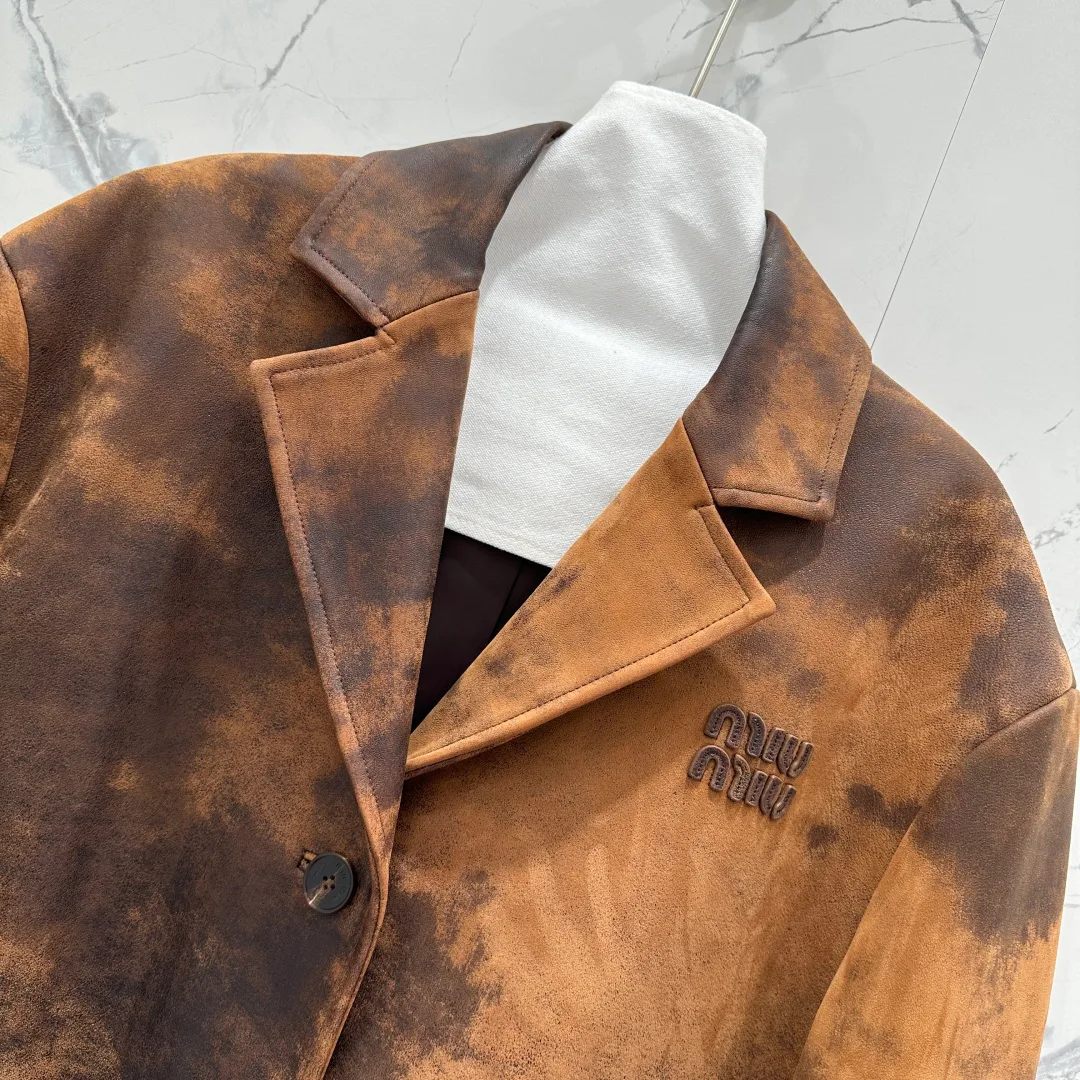 Кожаные Куртки И Дублёнки Женские Miu Miu 11489968