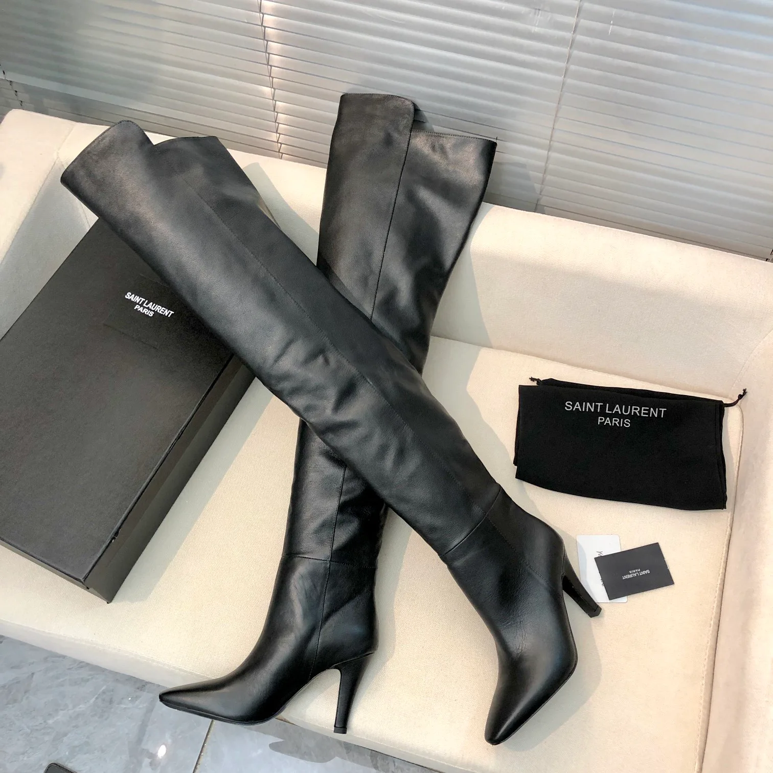 Сапоги Женские Saint Laurent 18997197