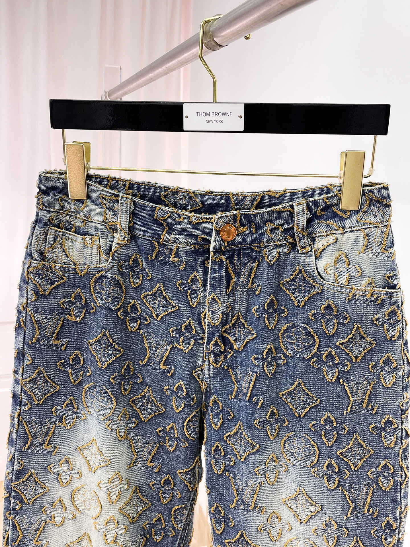 Джинсы Мужские Louis Vuitton 18499645
