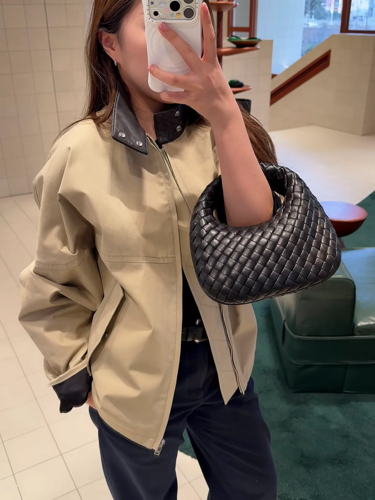 Куртки И Пуховики Женские Bottega Veneta 17881389