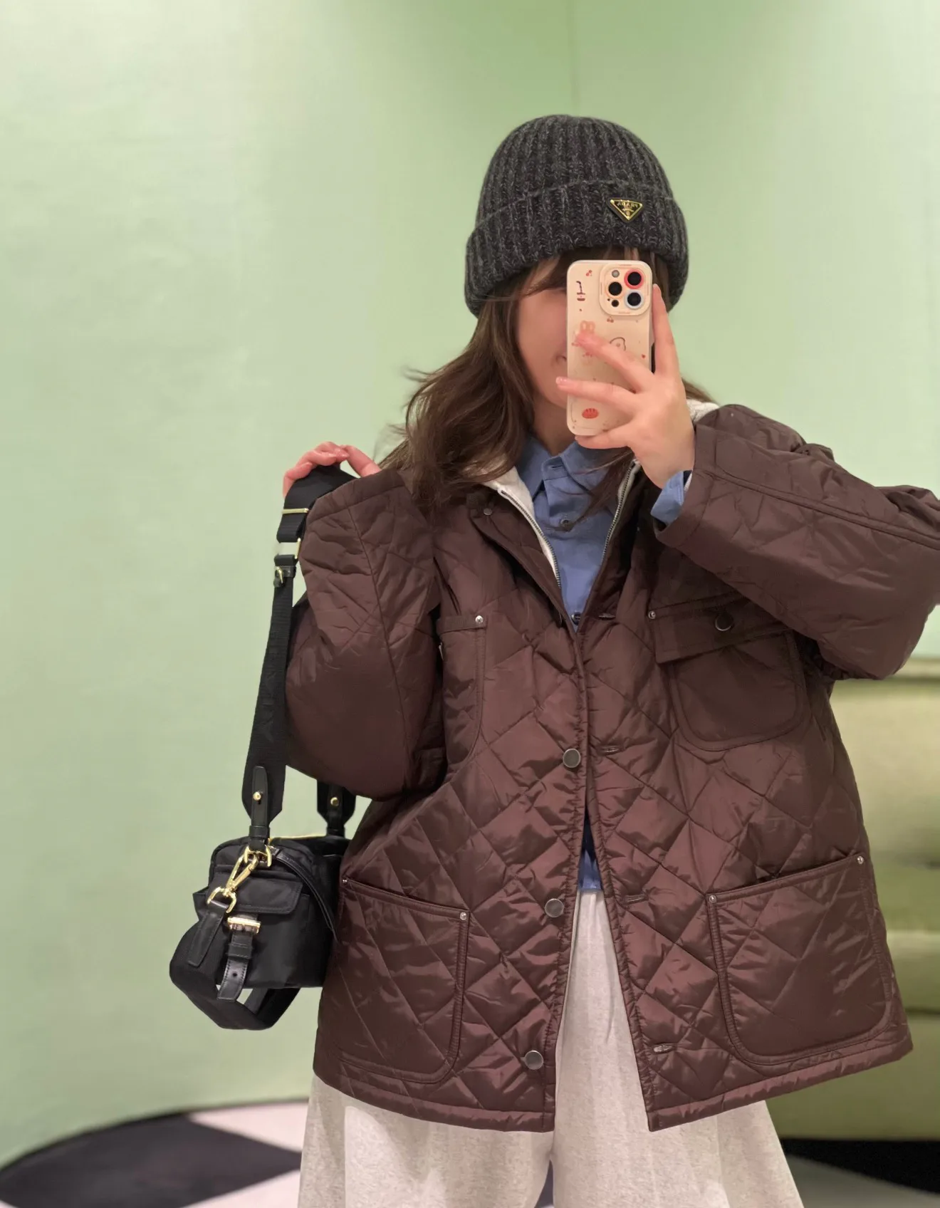 Куртки И Пуховики Женские Prada 18713369