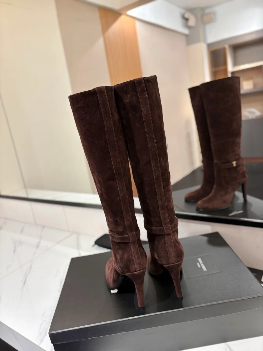 Сапоги Женские Saint Laurent 18508902