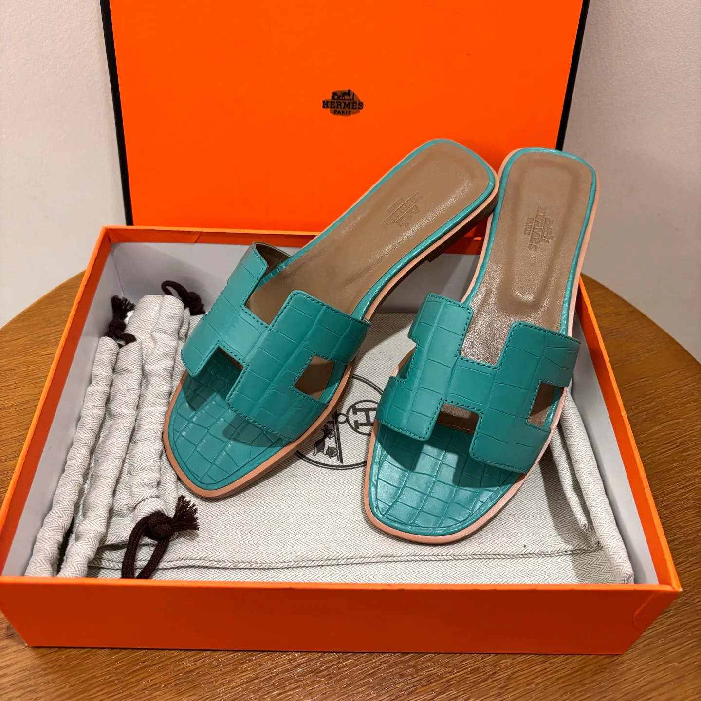 Шлепанцы Женские Hermes 4504004