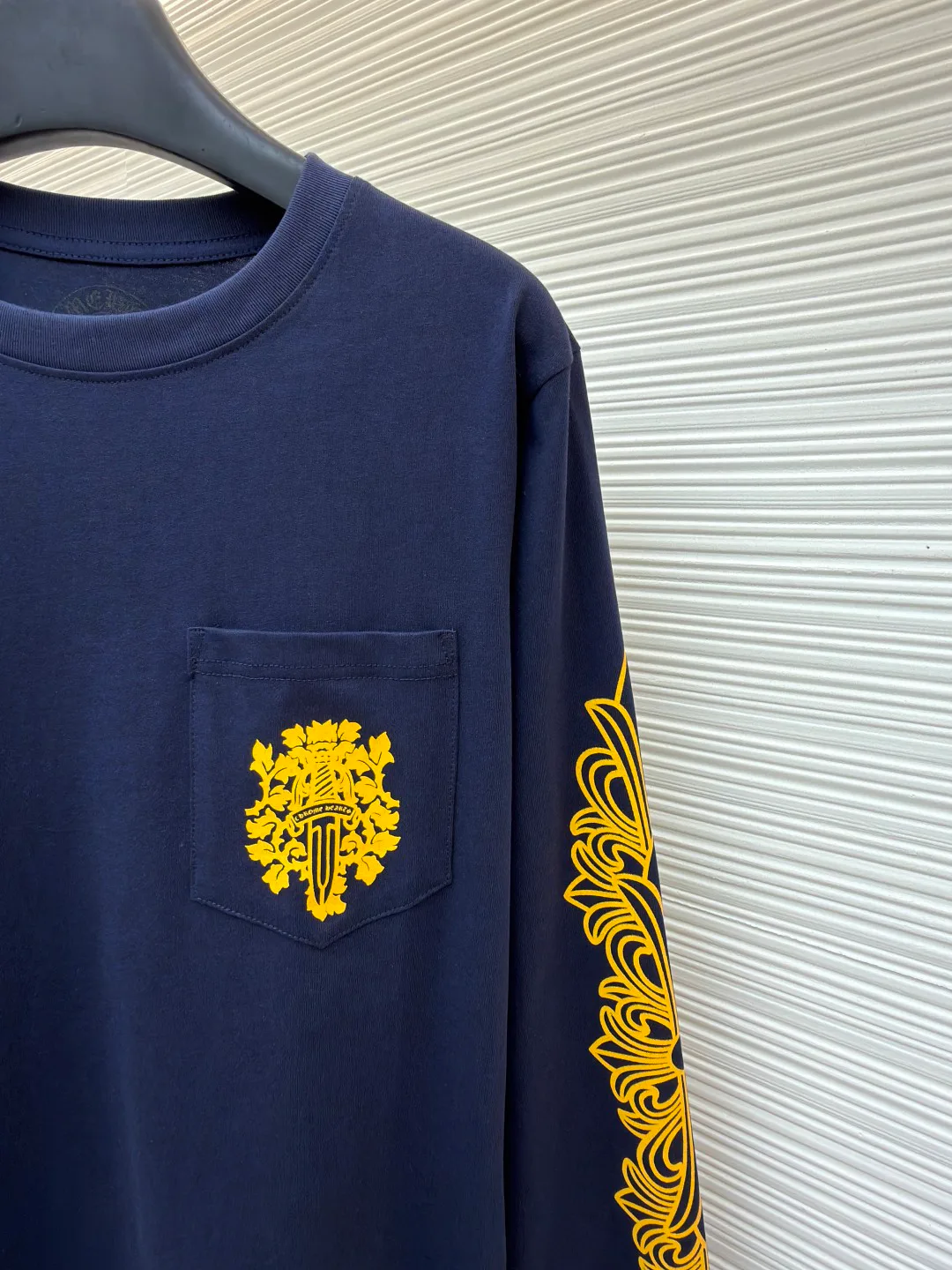 Лонгсливы Мужские Chrome Hearts 11399344