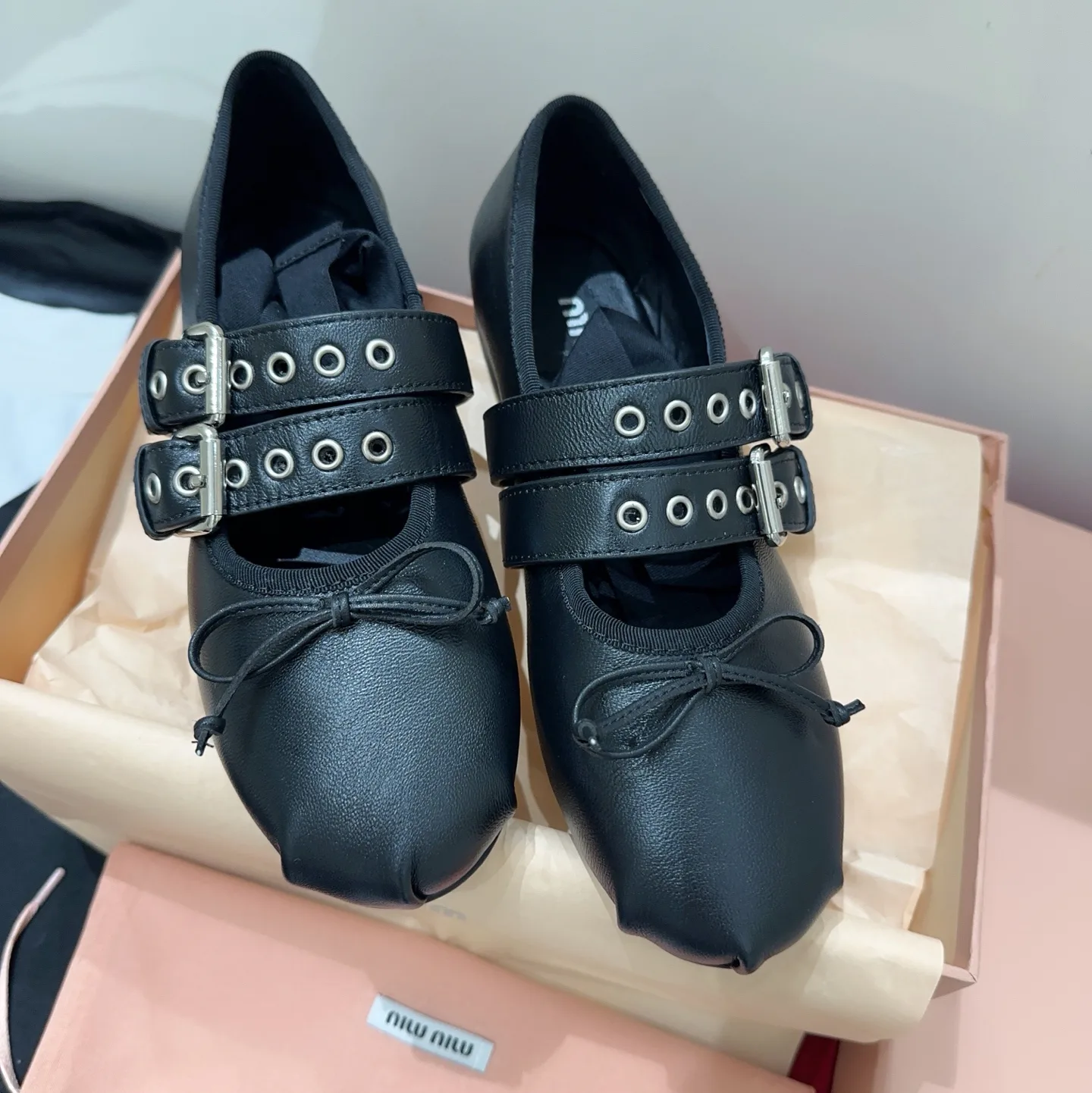 Балетки Женские Miu Miu 13453757