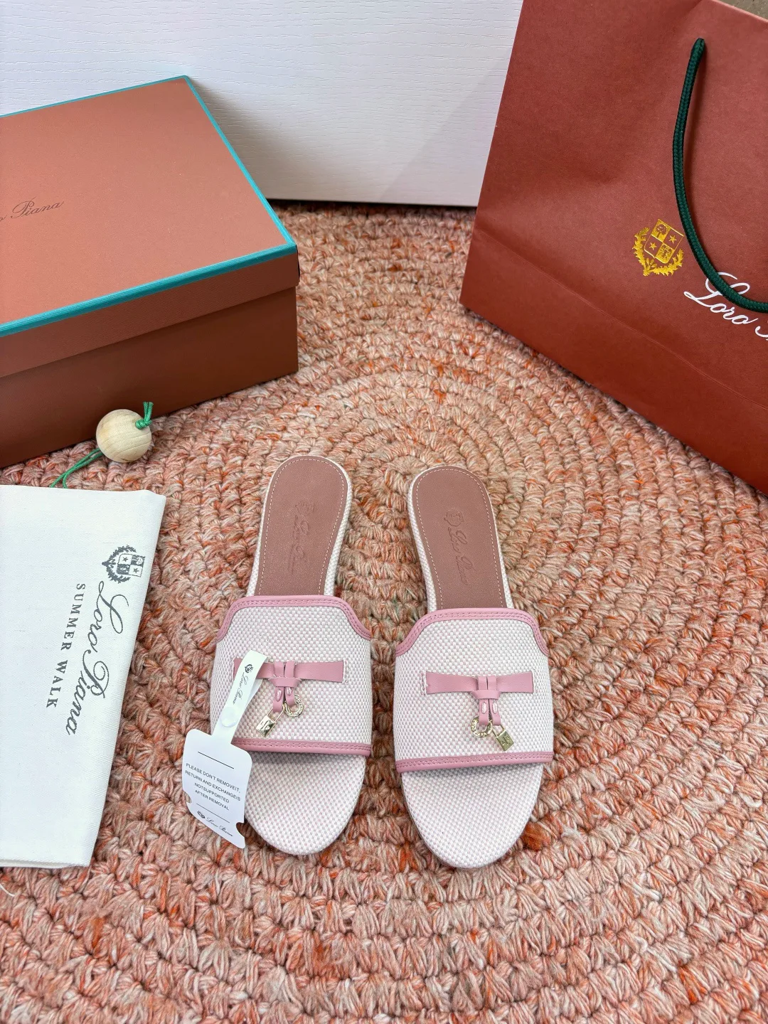 Шлепанцы Женские Loro Piana 11745827