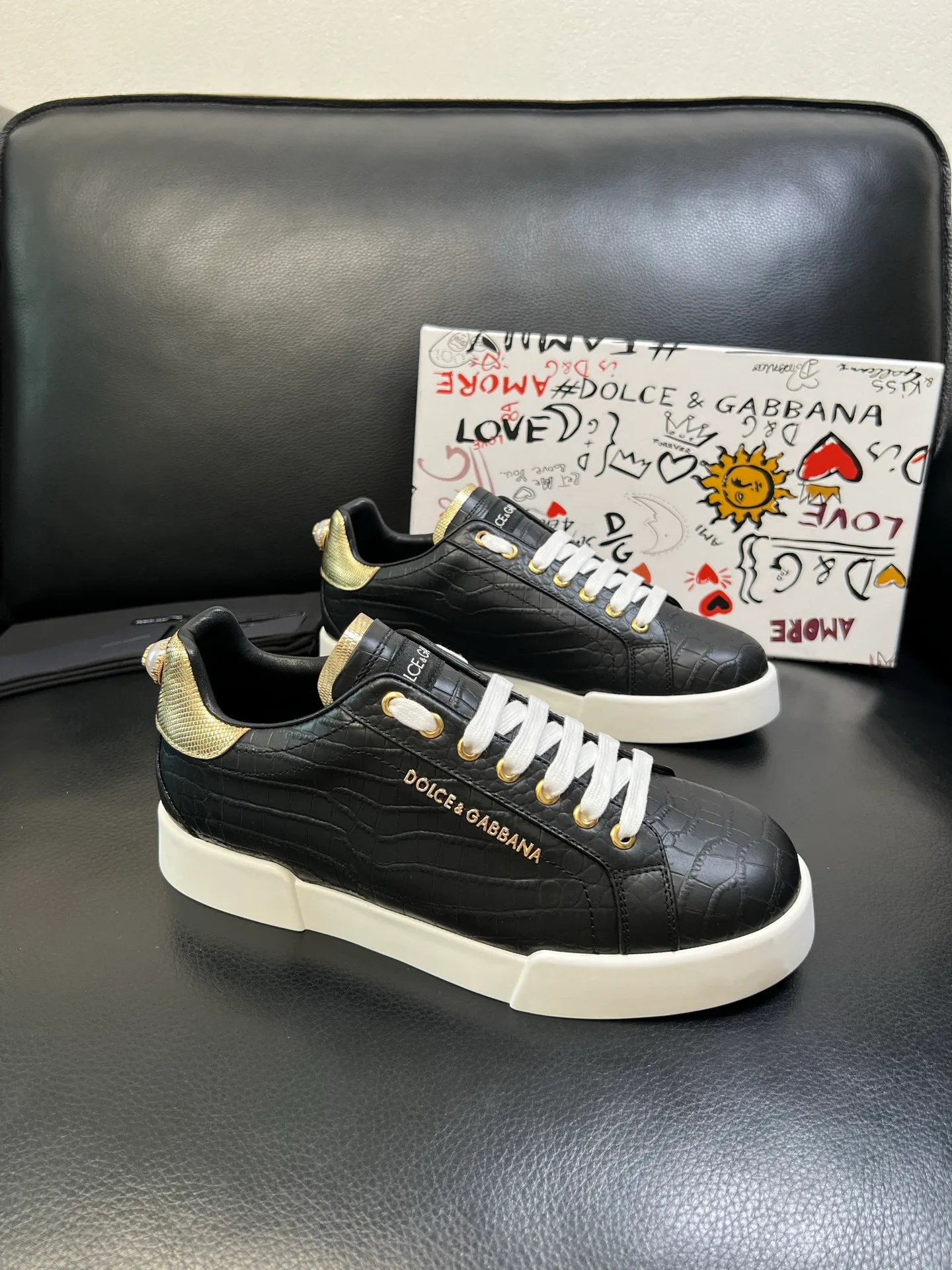 Кроссовки Мужские Dolce & Gabbana 163139