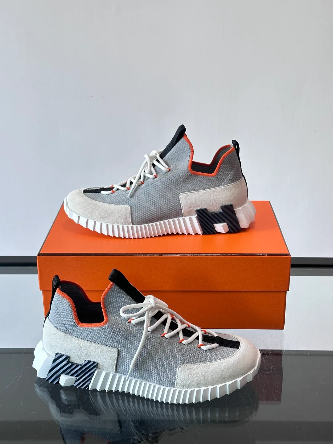 Кроссовки Мужские Hermes 1729387