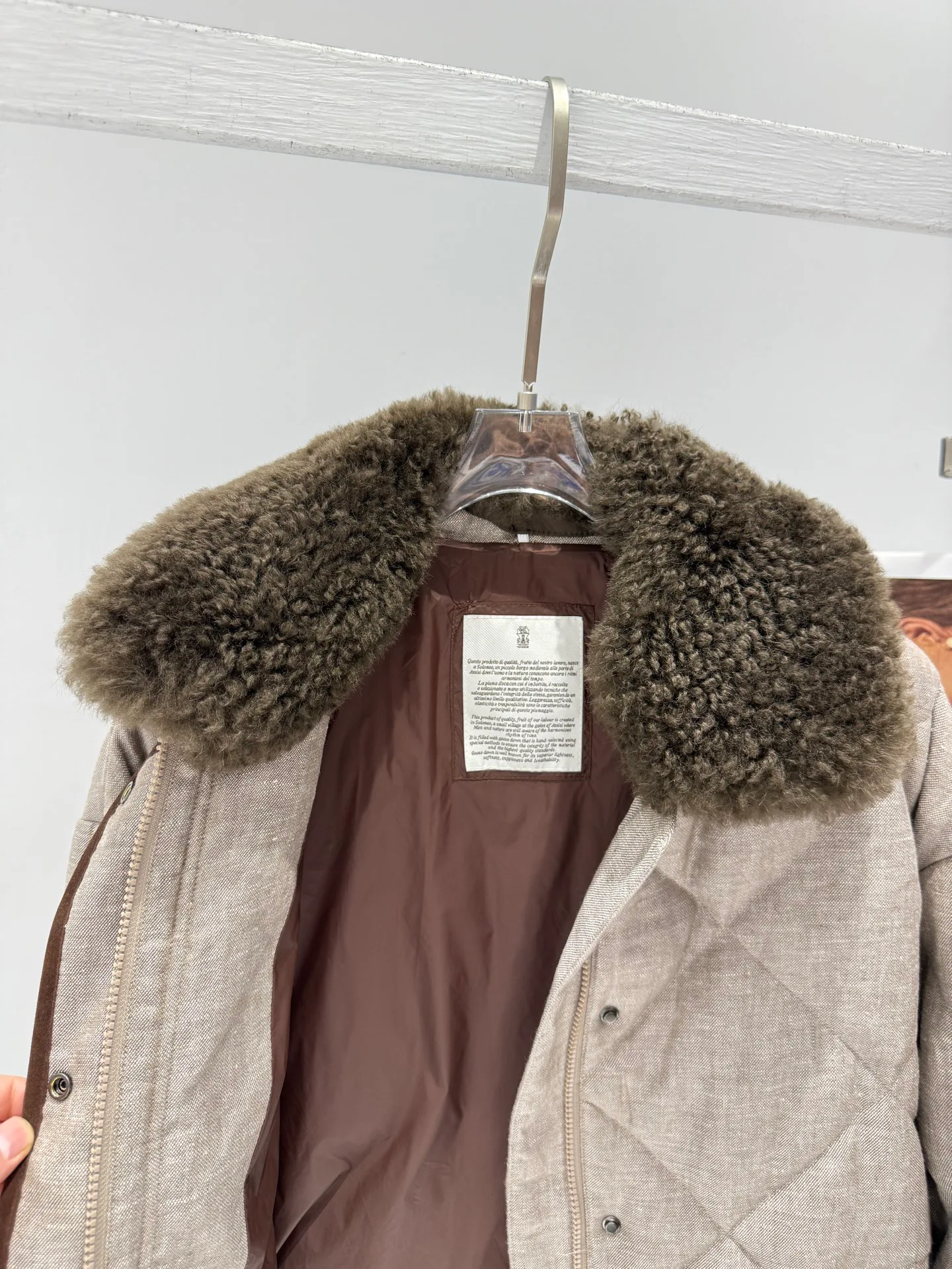 Куртки И Пуховики Женские Brunello Cucinelli 18082163