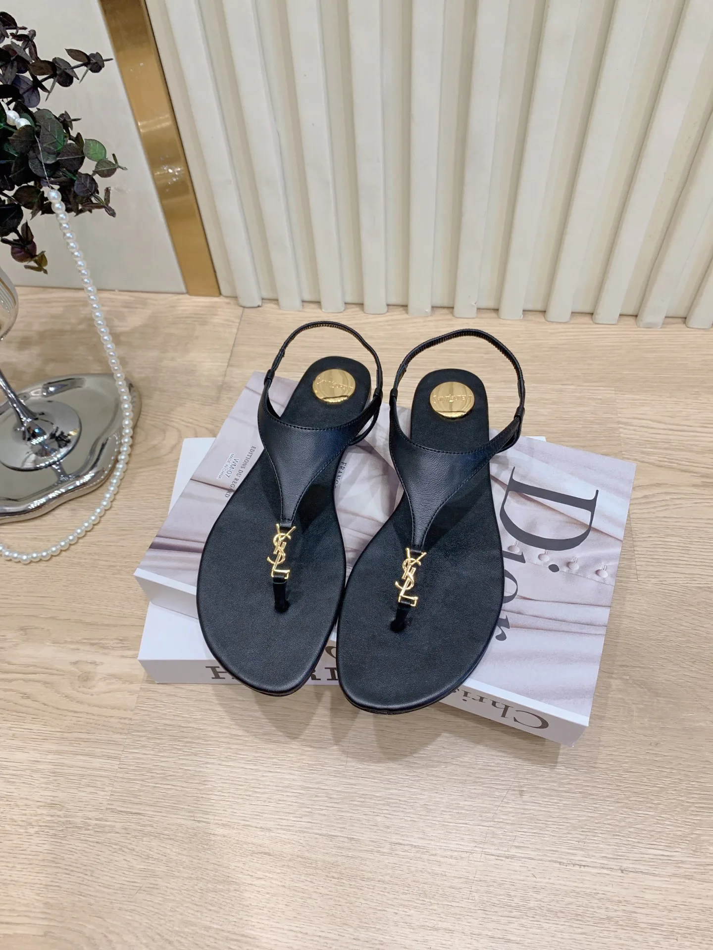 Сандалии Женские Saint Laurent 4511888