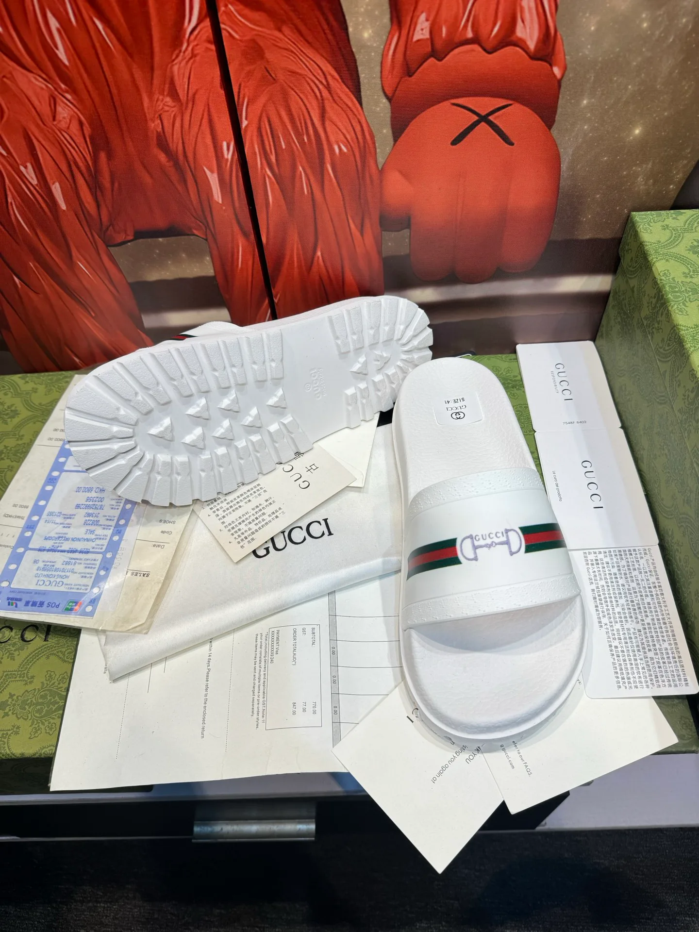 Шлепанцы Женские Gucci 10313907