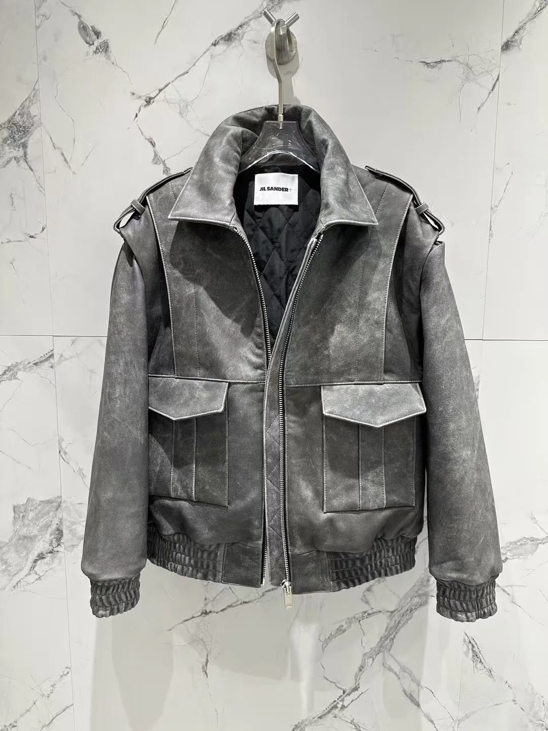 Кожаные Куртки И Дублёнки Женские Jil Sander 12778642