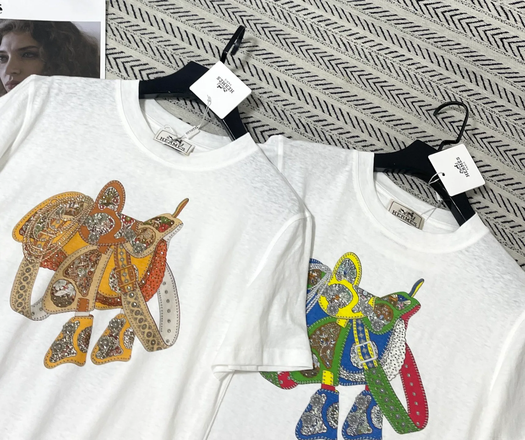 Футболки Женские Hermes 19014186