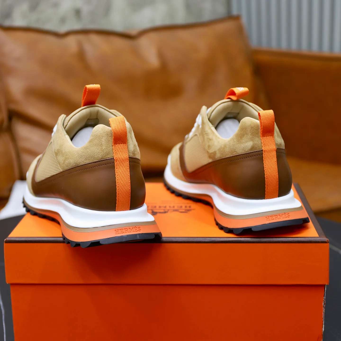 Кроссовки Мужские Hermes 1854717