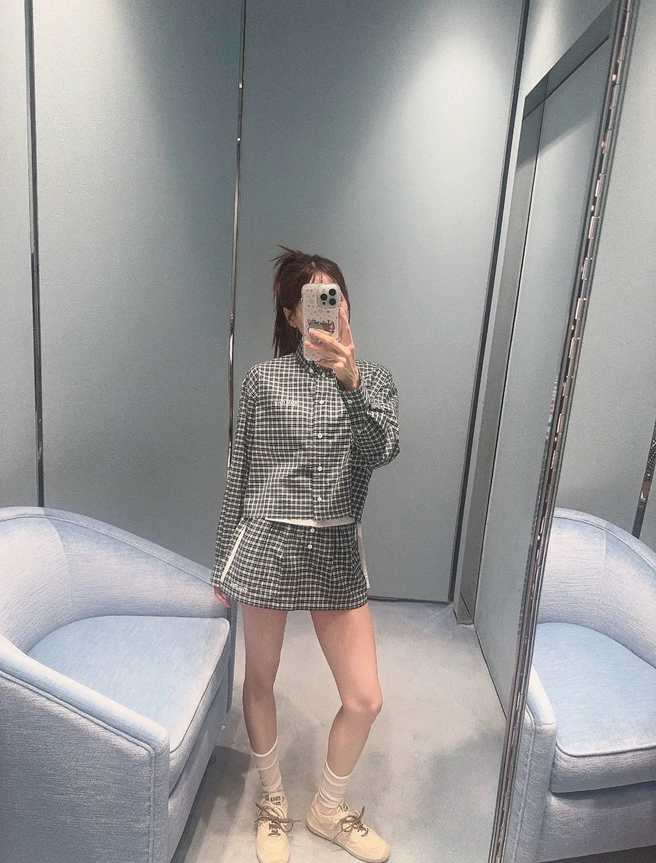 Рубашки Женские Miu Miu 17648373