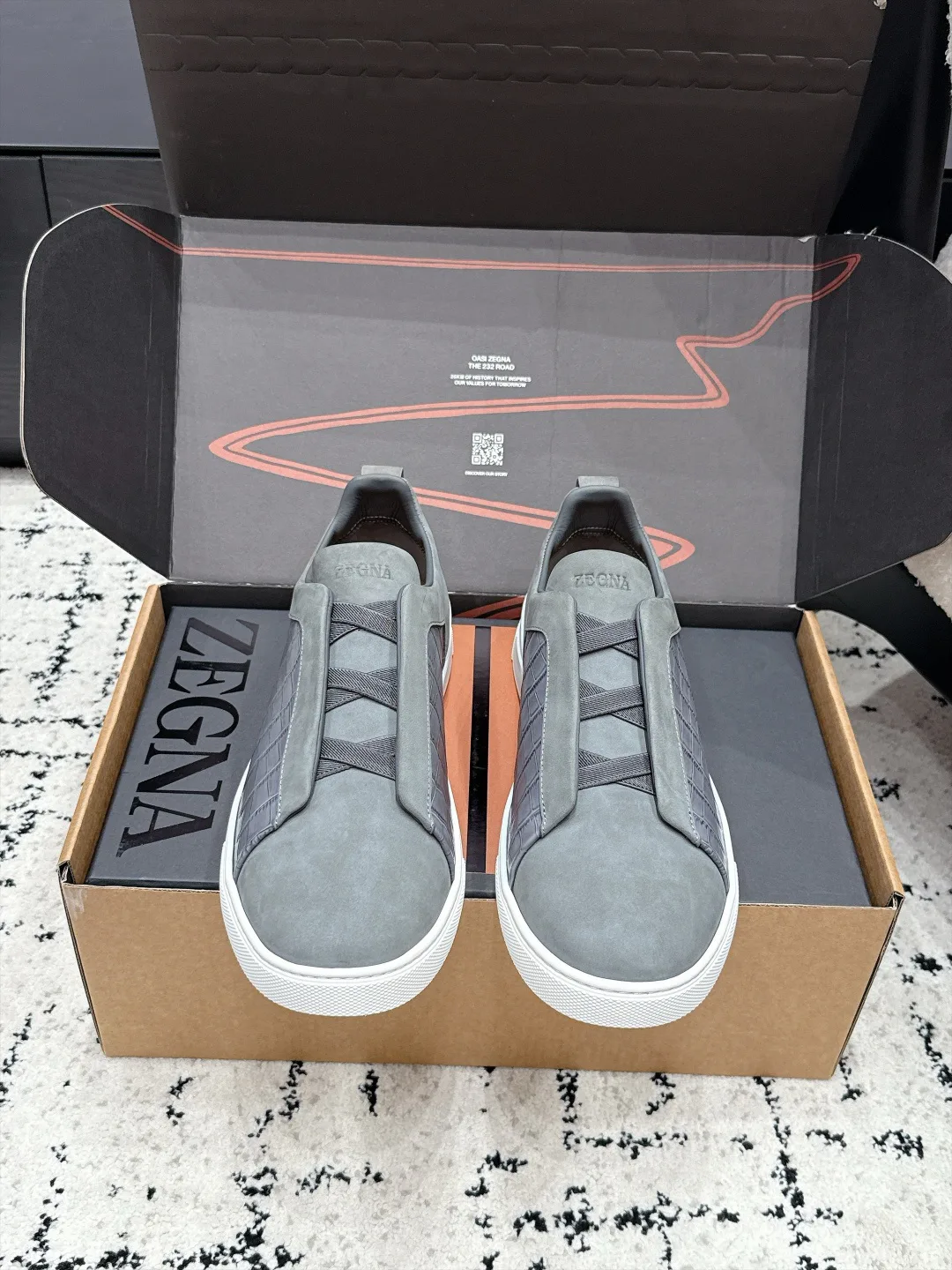 Кроссовки Мужские Zegna 18406544