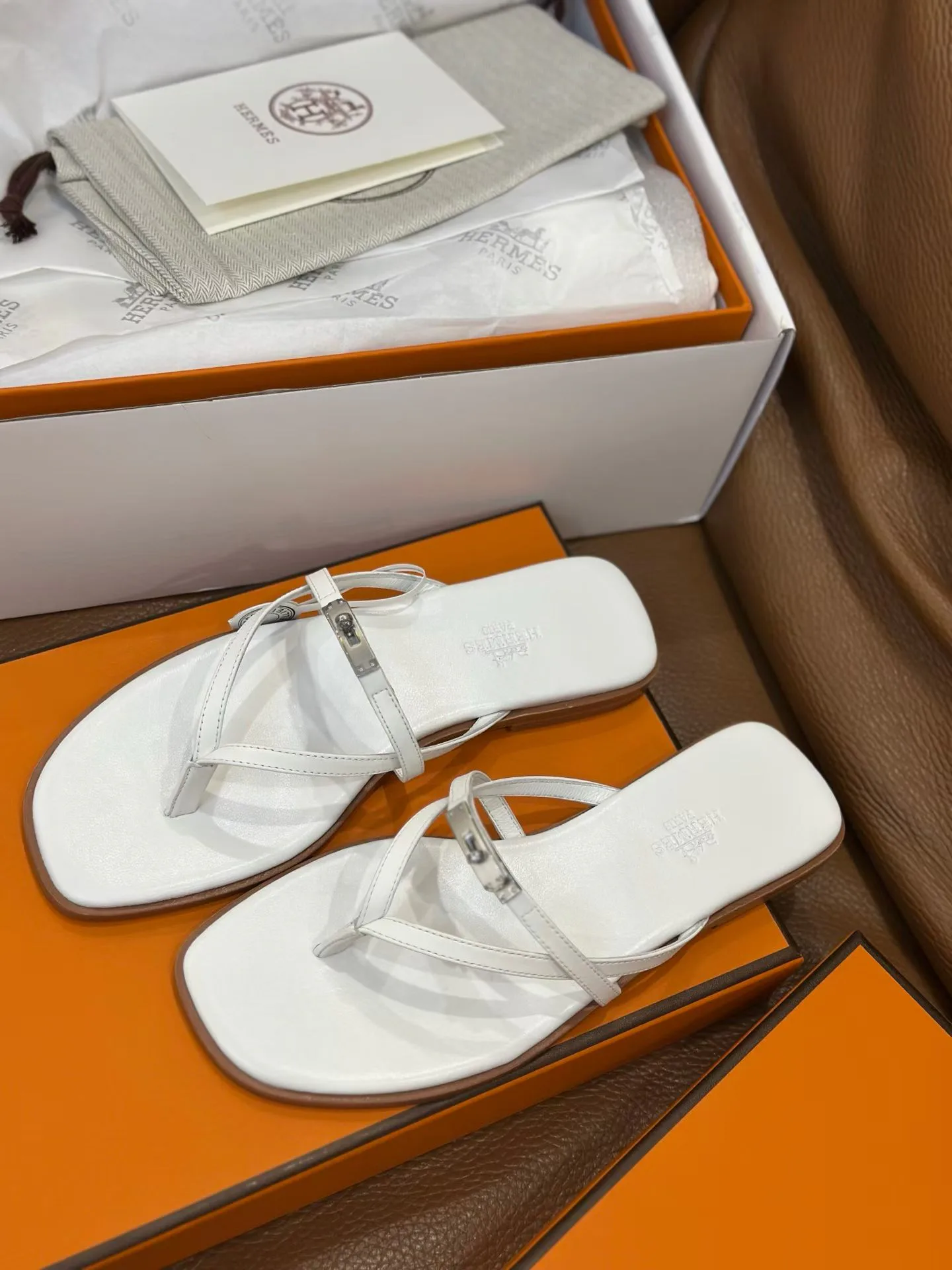 Шлепанцы Женские Hermes 14212254