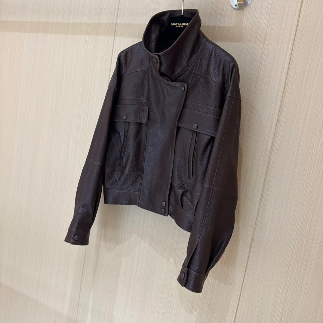 Куртки И Пуховики Женские Saint Laurent 958591