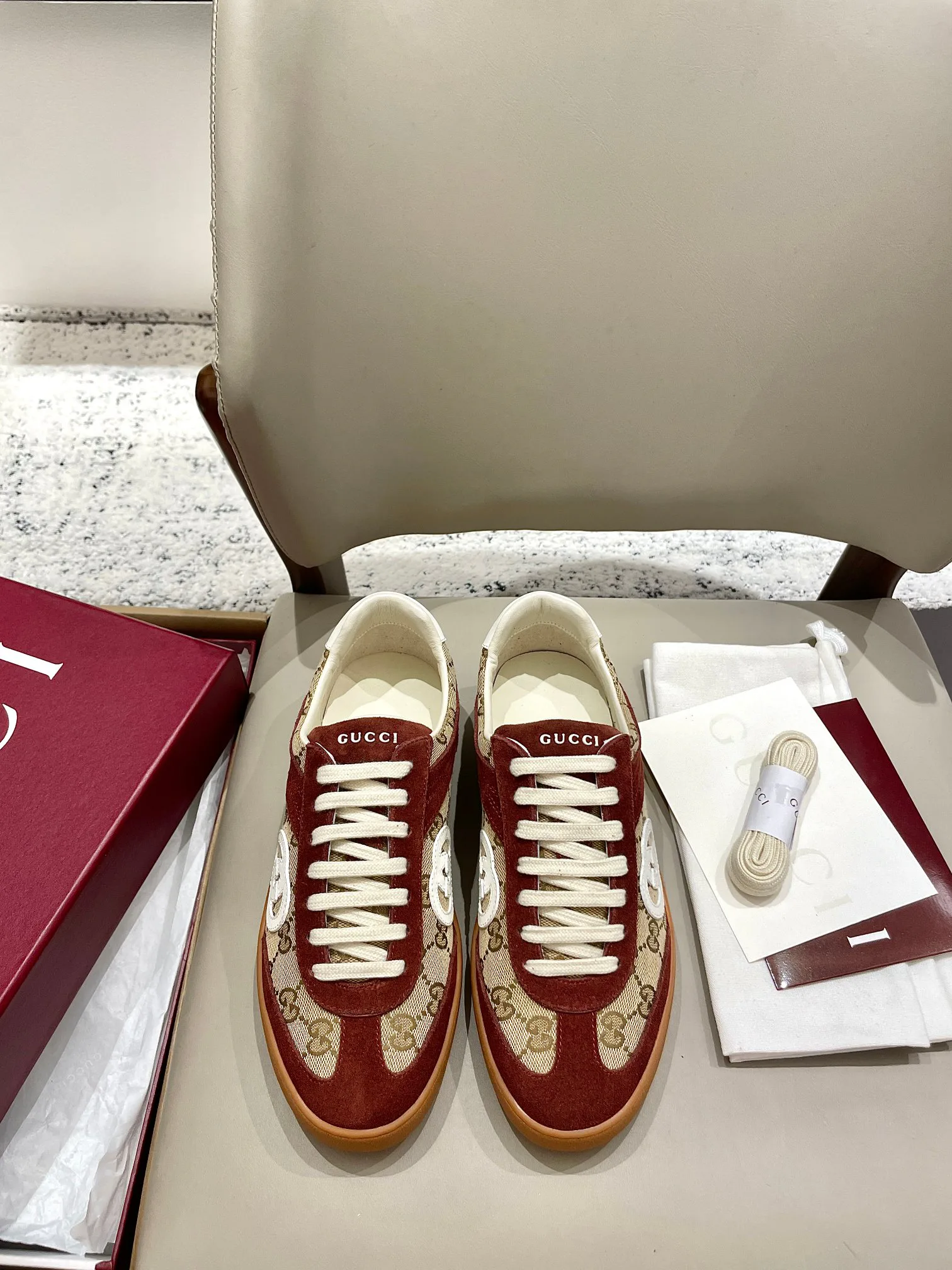 Кроссовки Женские Gucci 1748667