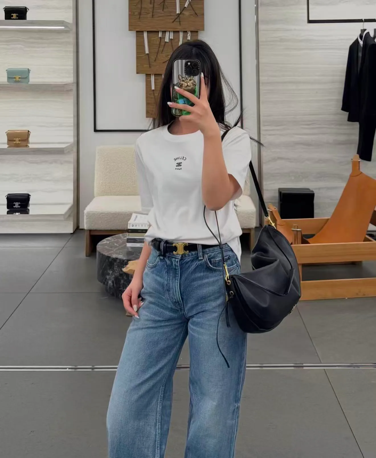 Футболки Женские Celine 11828069