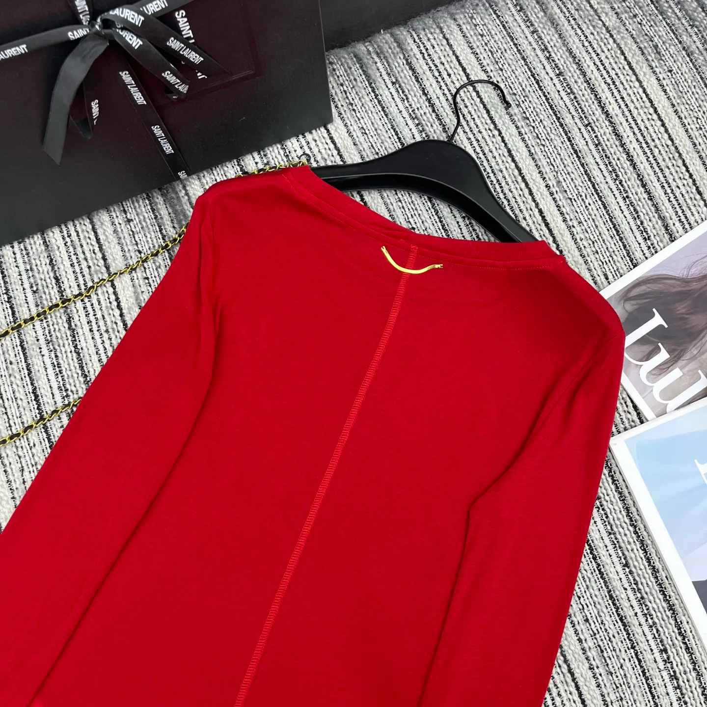 Лонгсливы Женские Saint Laurent 4704772