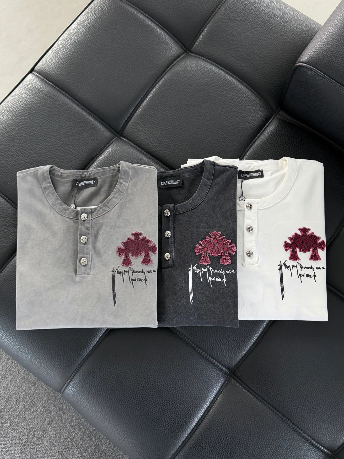 Футболки Мужские Chrome Hearts 11695029
