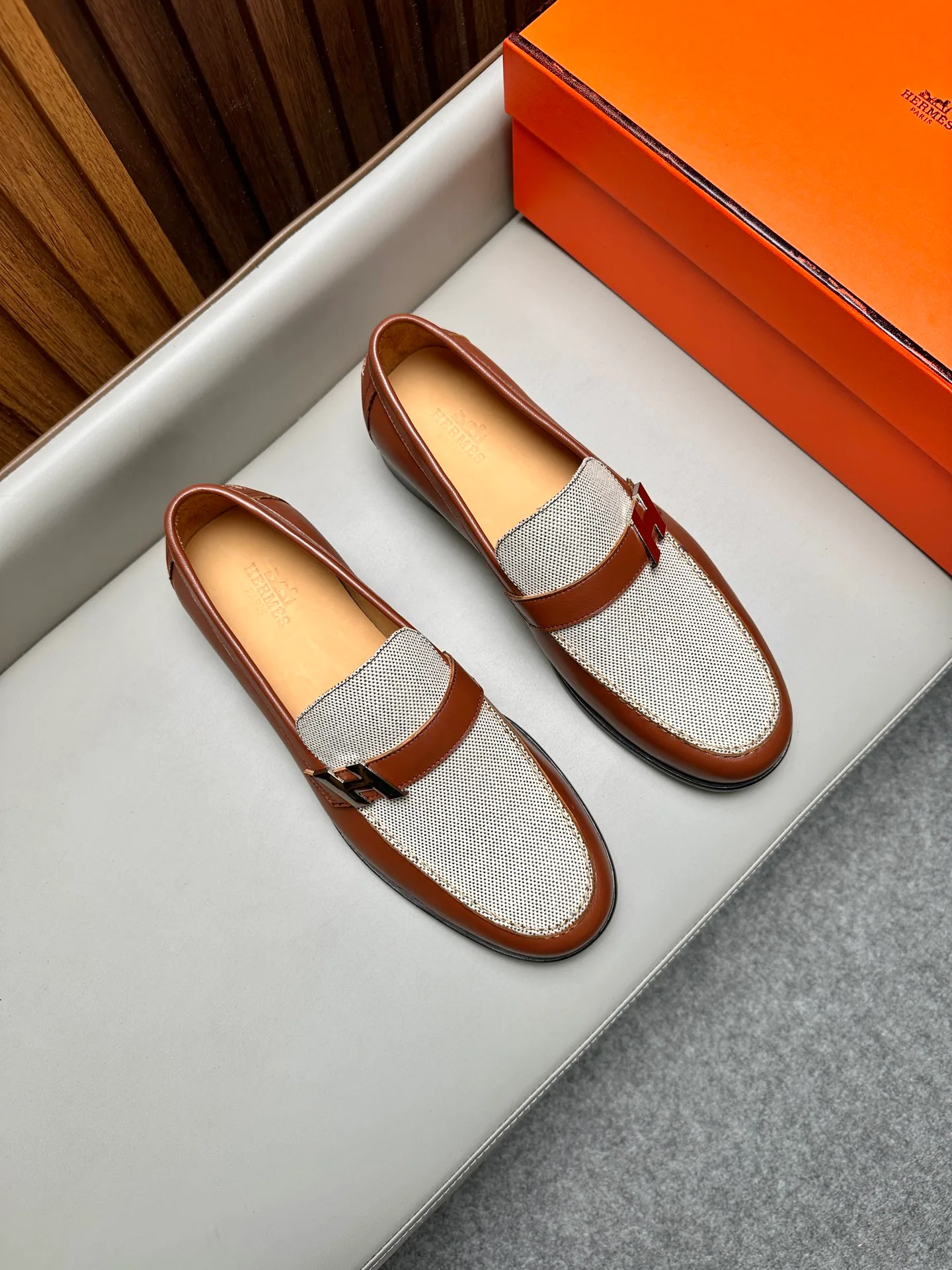 Лоферы И Туфли Мужские Hermes 17470905