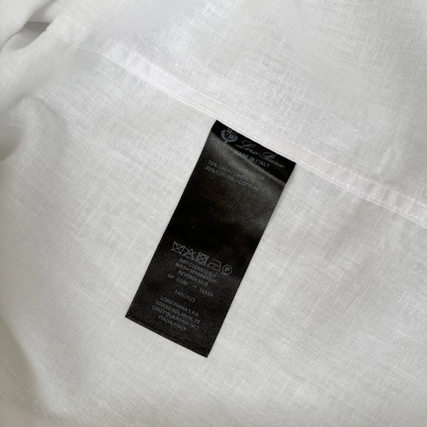 Рубашки Мужские Loro Piana 5654905