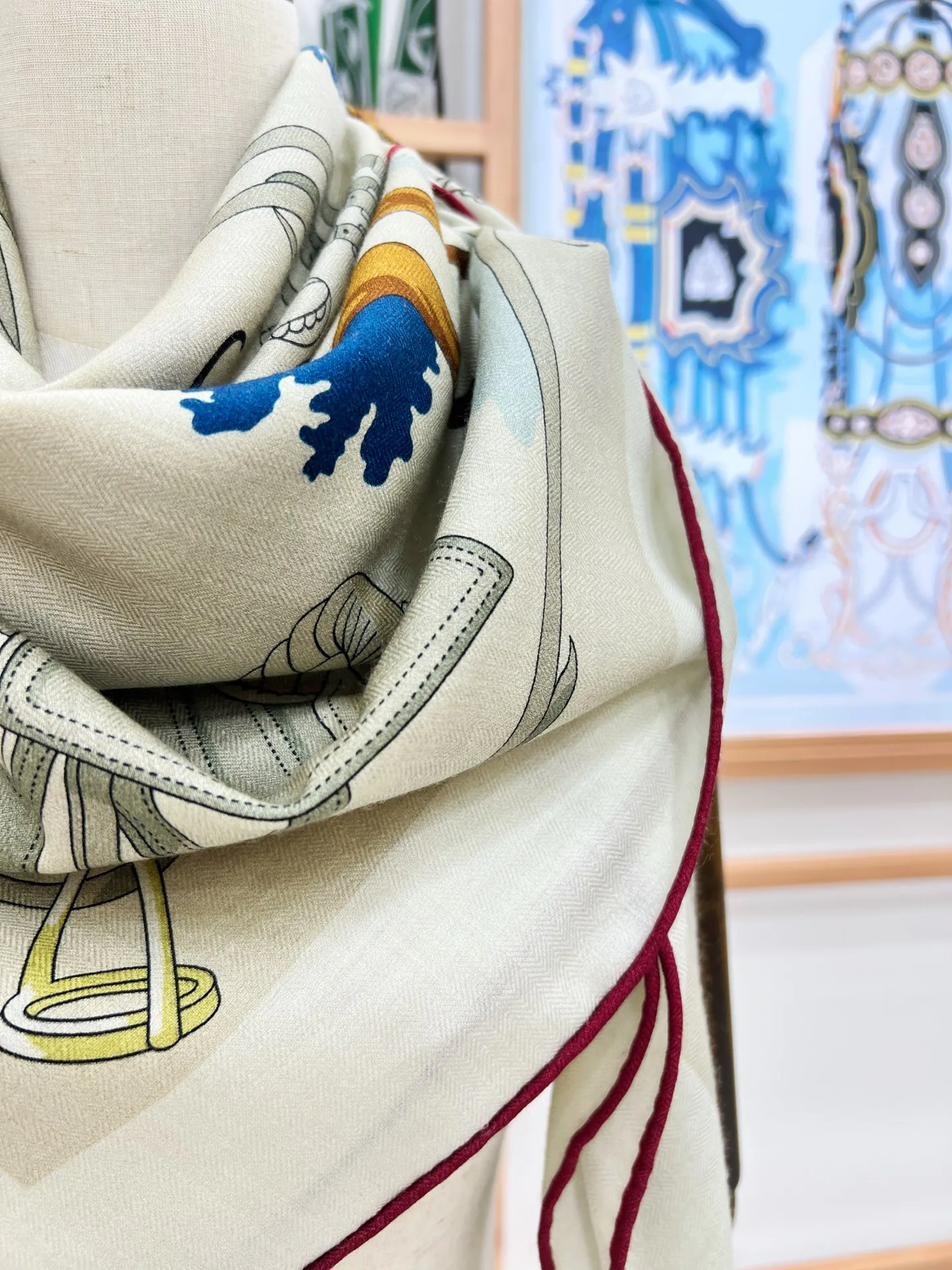 Шарфы Hermes 15145937