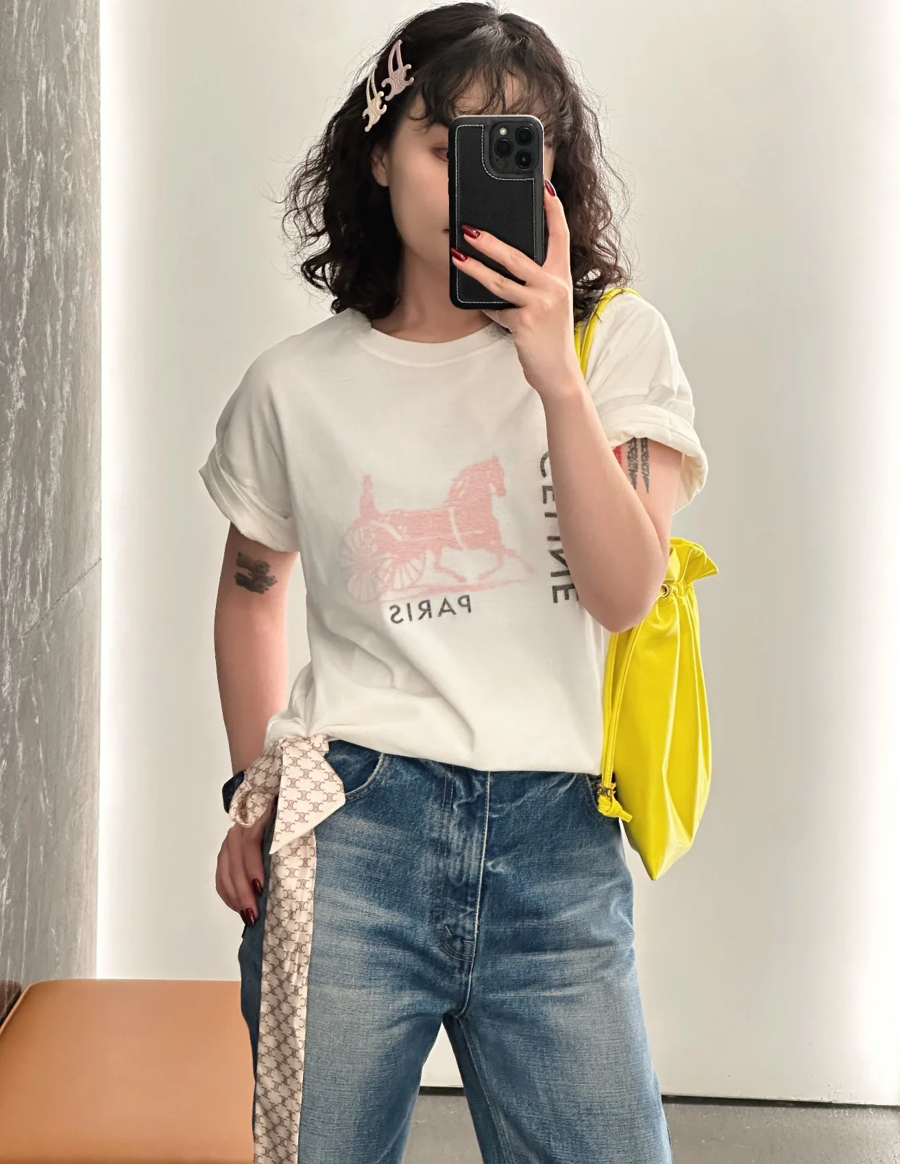 Футболки Женские Celine 2768593