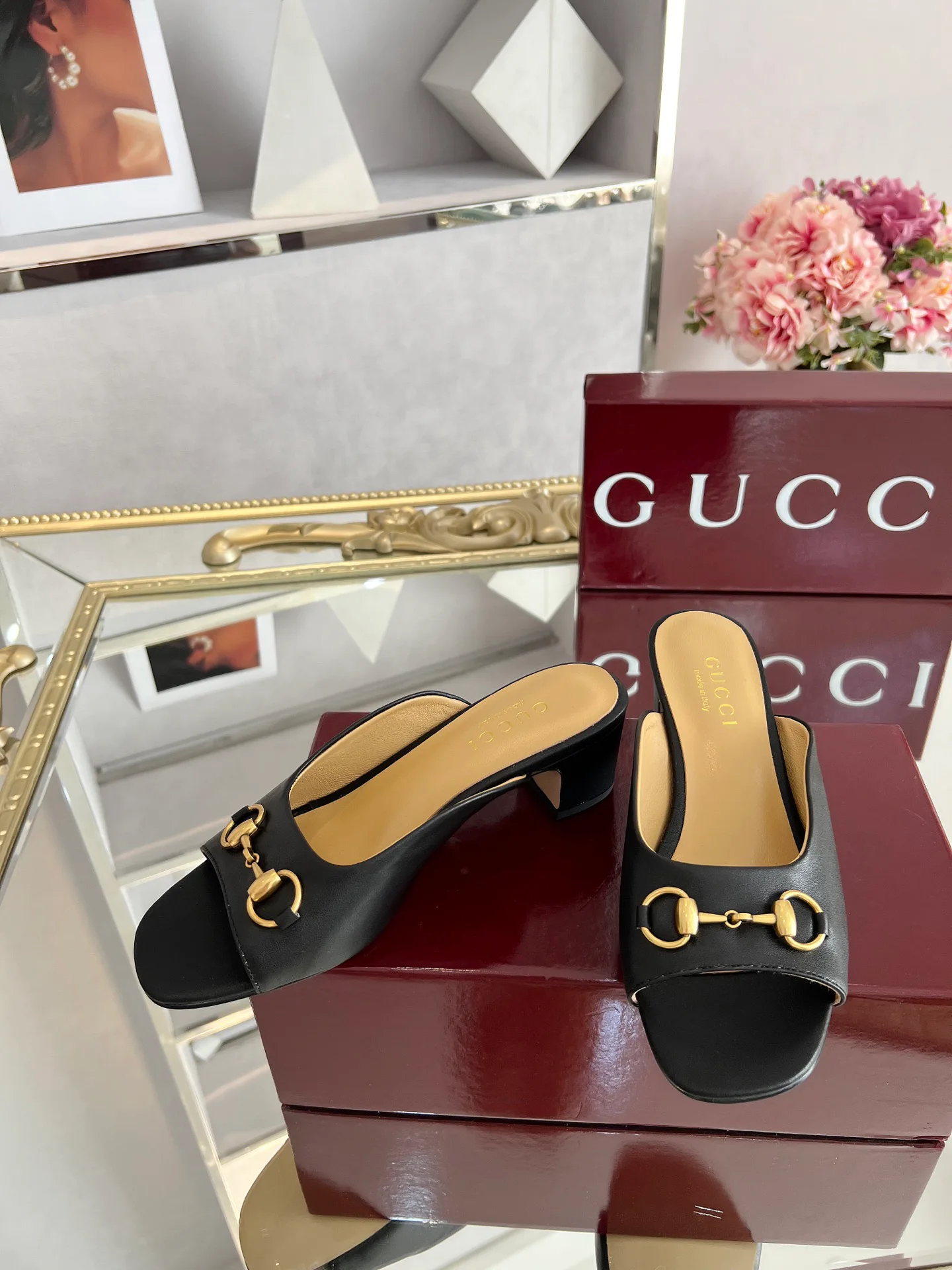 Босоножки Женские Gucci 2226944