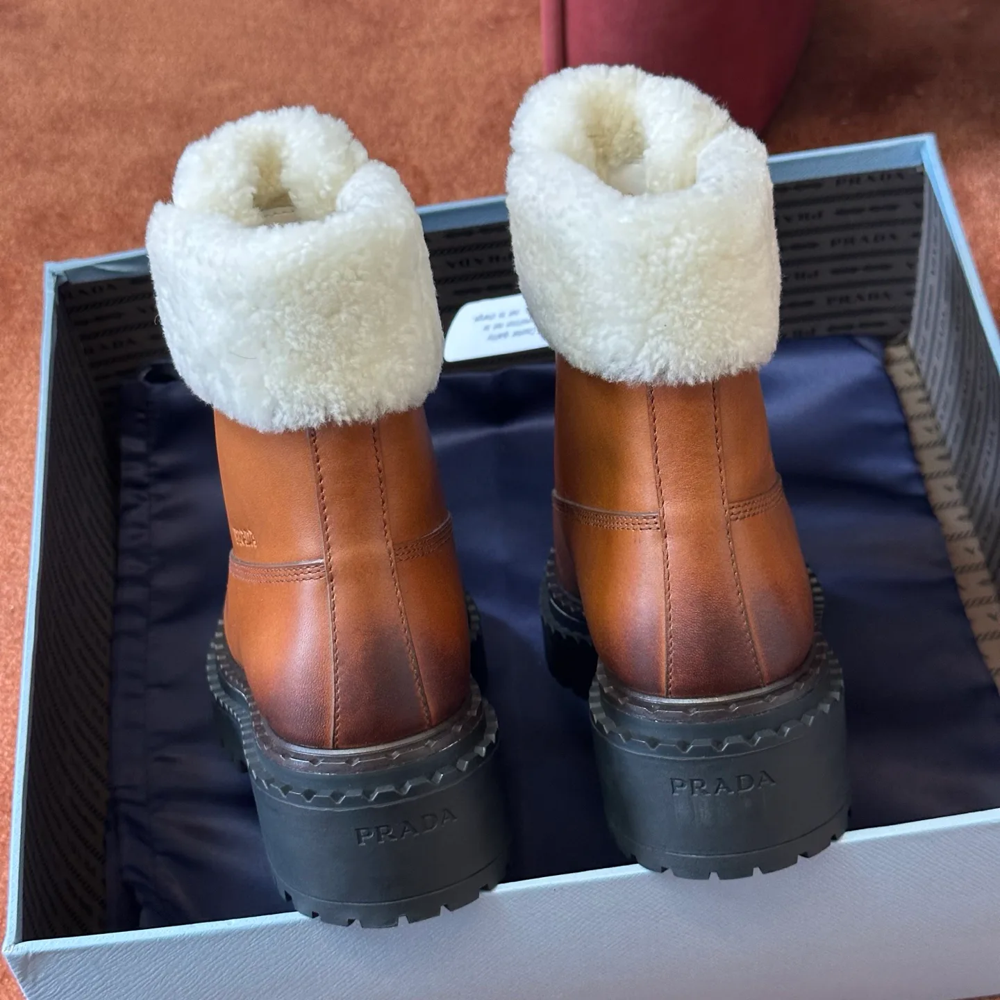 Ботинки Женские Prada 591509