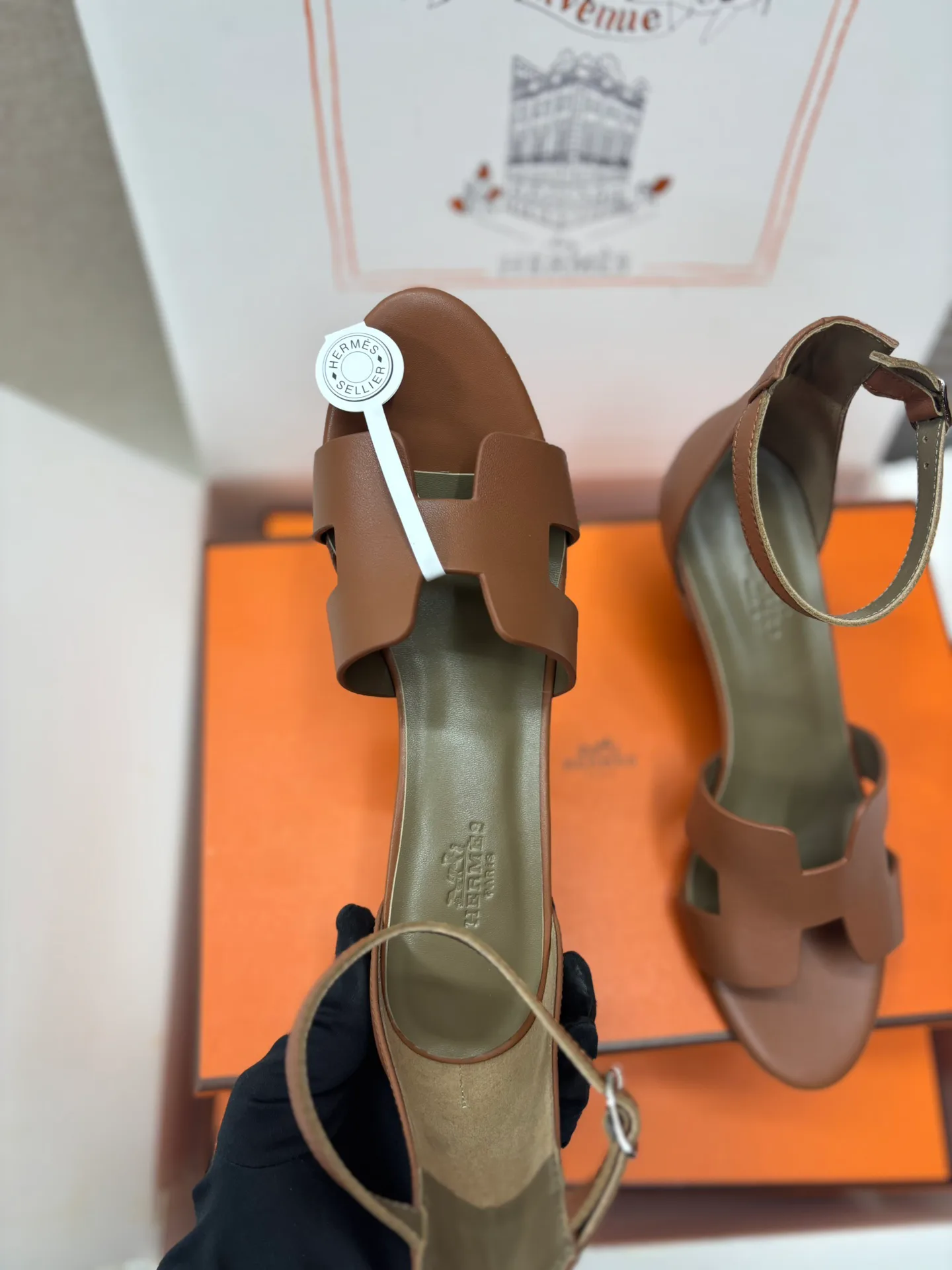 Босоножки Женские Hermes 23996