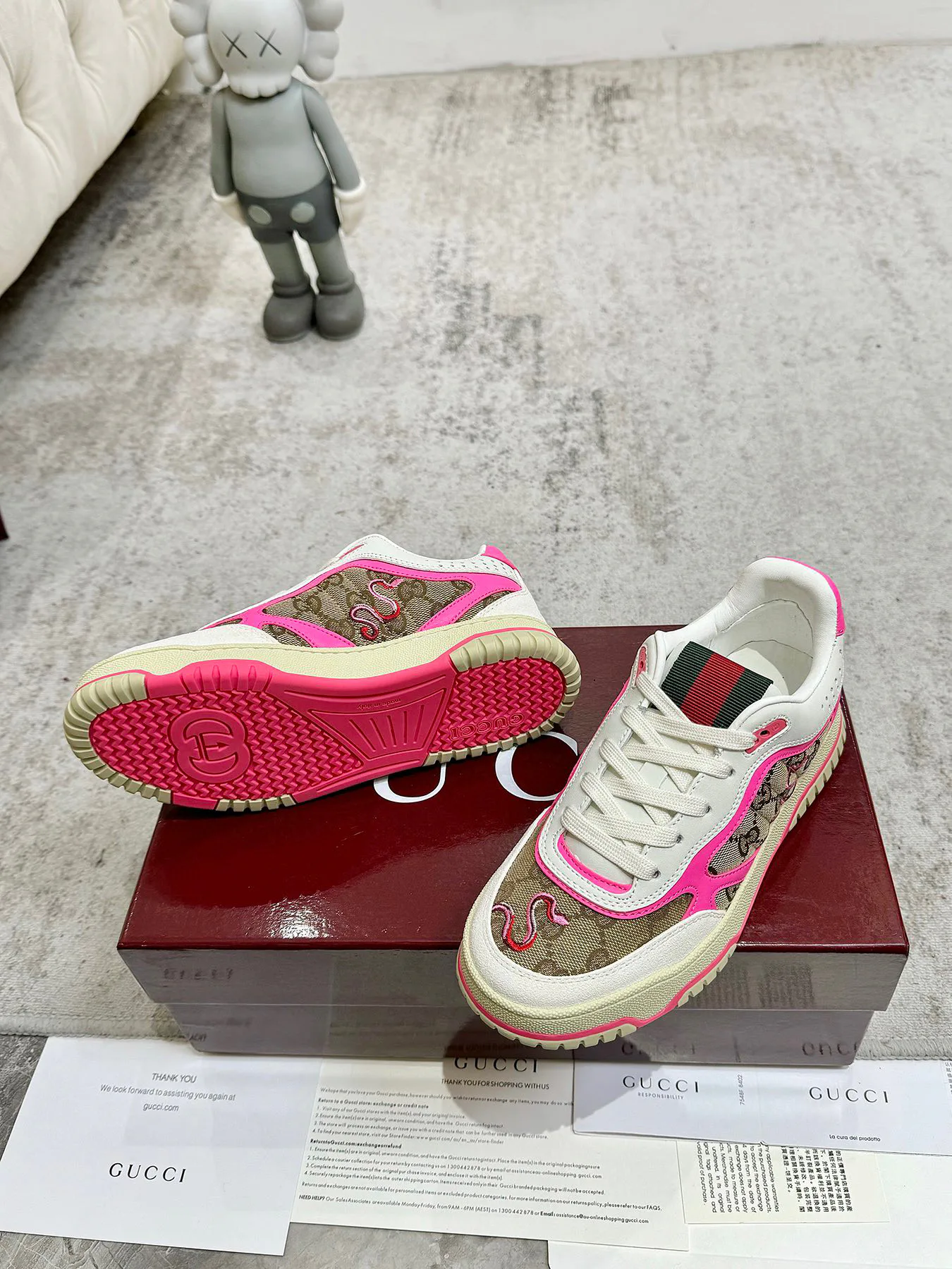 Кроссовки Женские Gucci 1021285