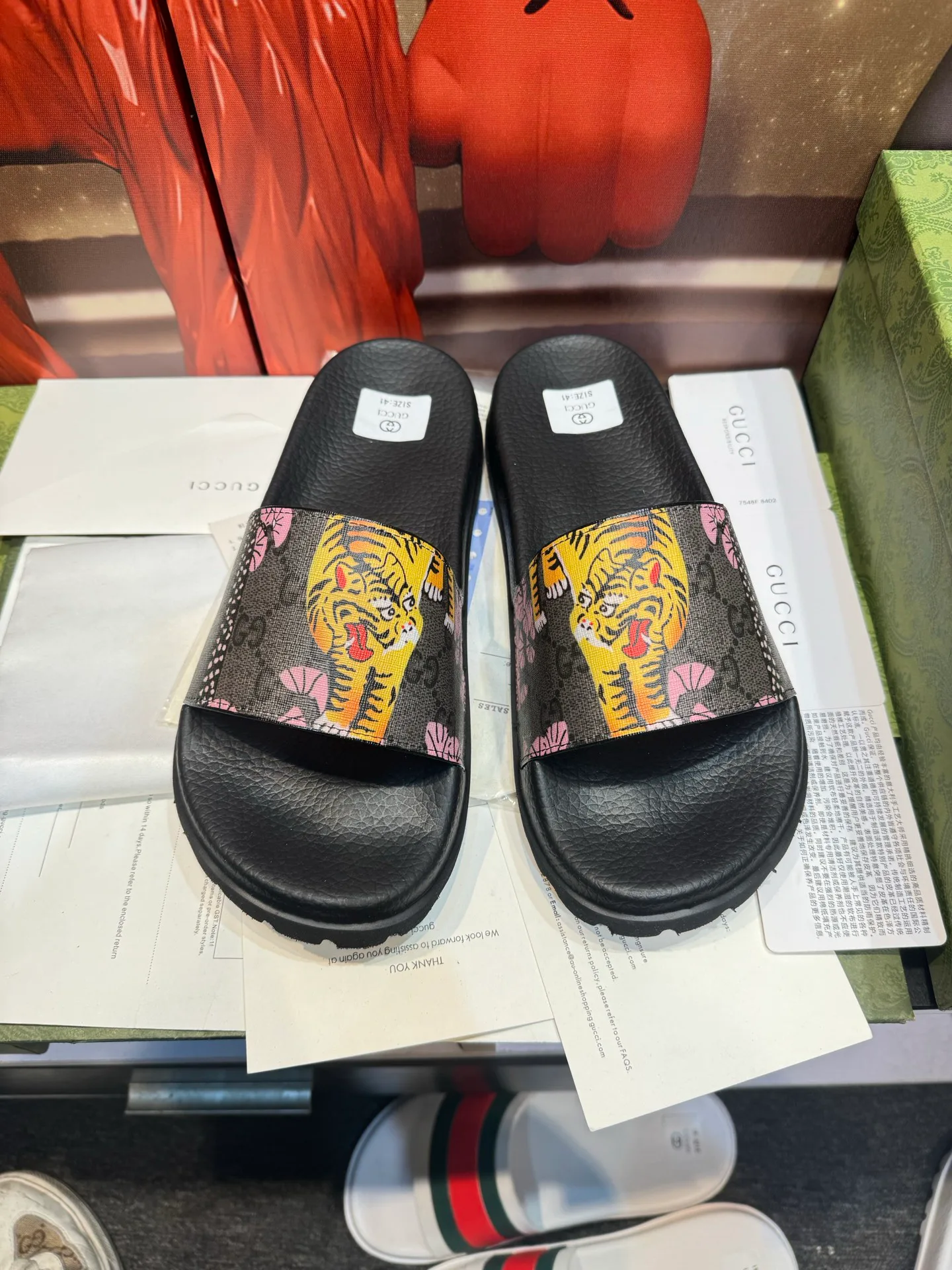 Шлепанцы Женские Gucci 10313914