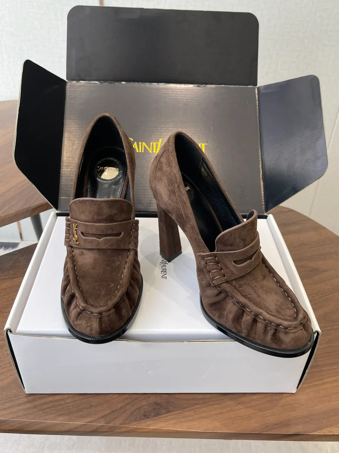 Лоферы И Мокасины Женские Saint Laurent 1284409